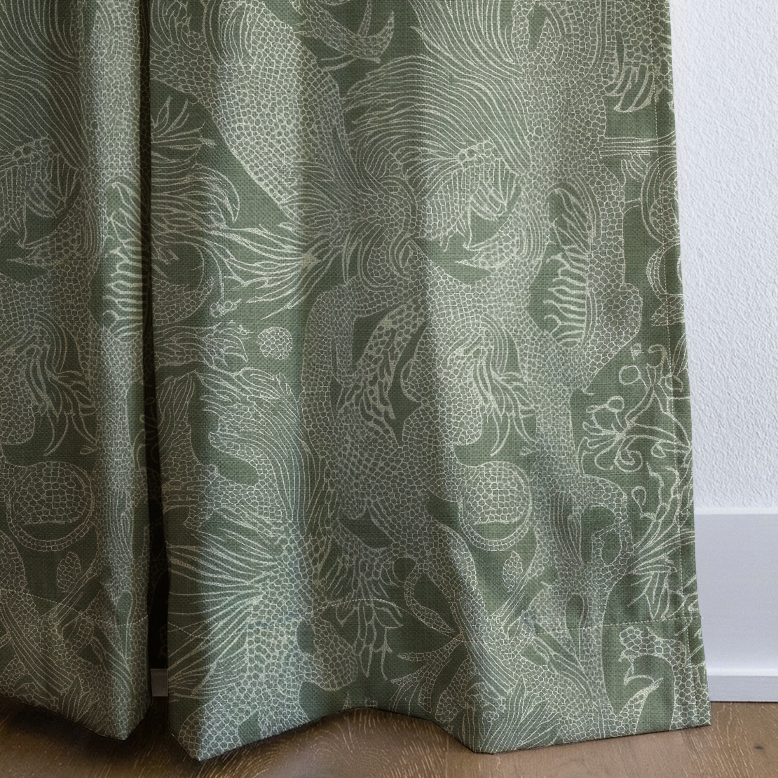 Cady - Drapery — corner closeup