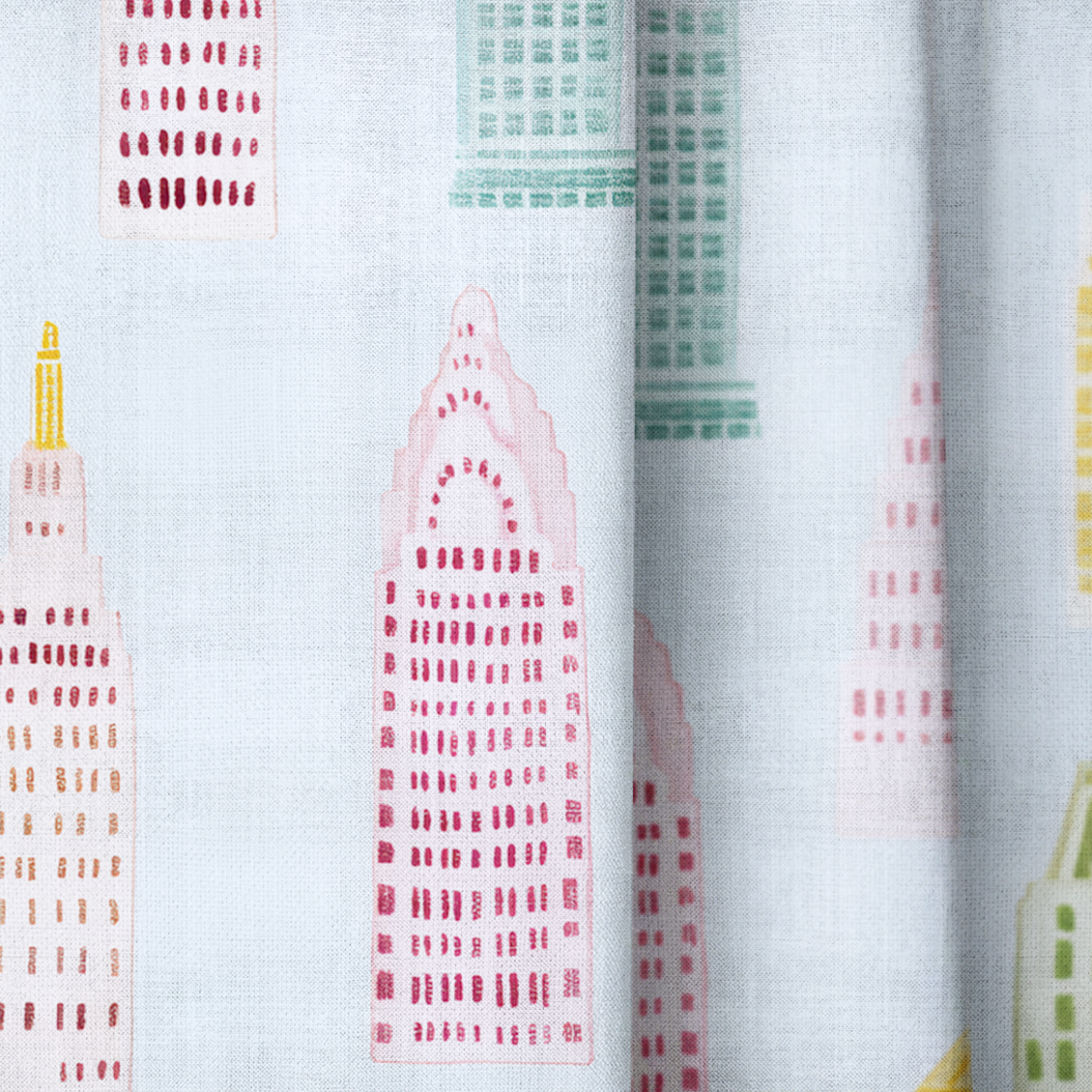 Concrete Jungle - Drapery — close up