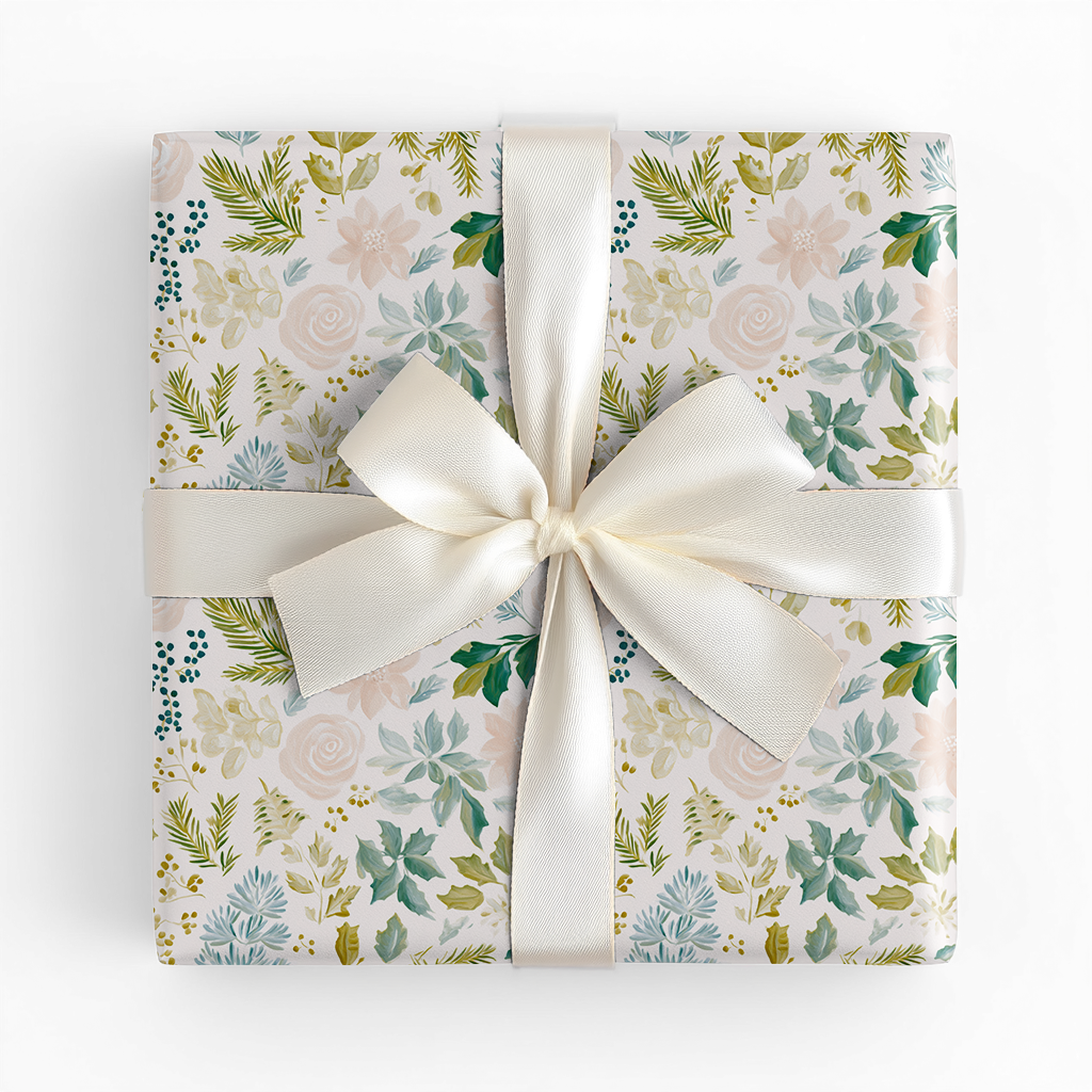 Noel Floral - Wrapping Paper