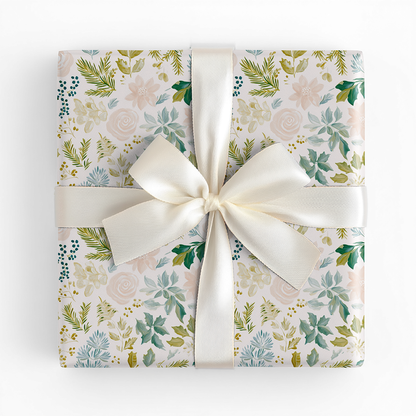 Noel Floral - Wrapping Paper