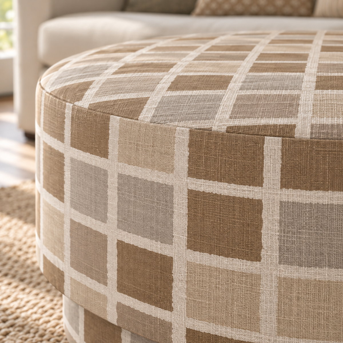 The Adelaide Ottoman in Thistle Hill