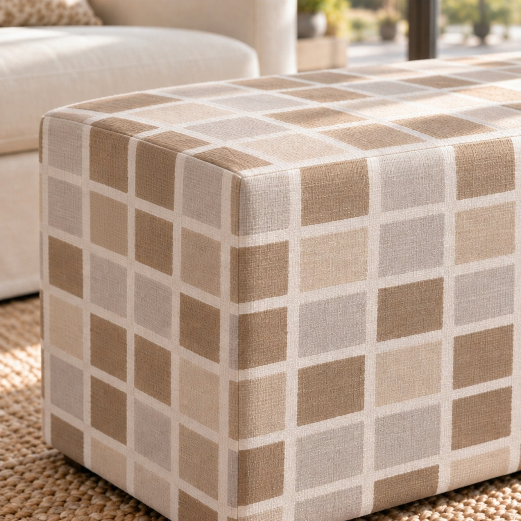 The Josephine Ottoman in Thistle Hill