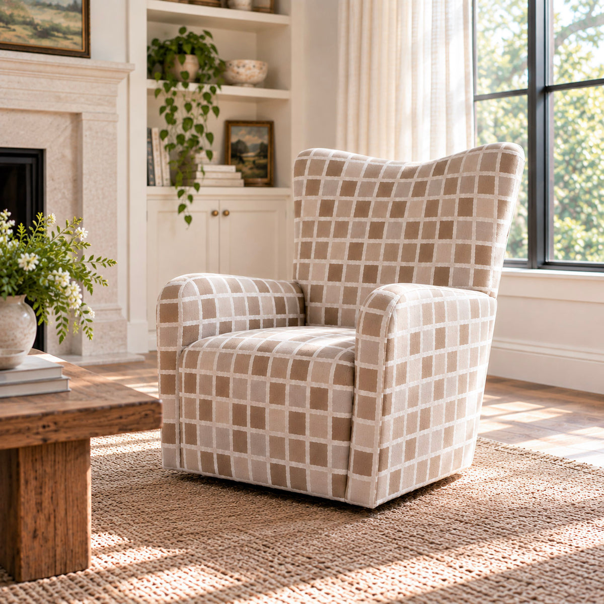 The Winston Chair in Thistle Hill