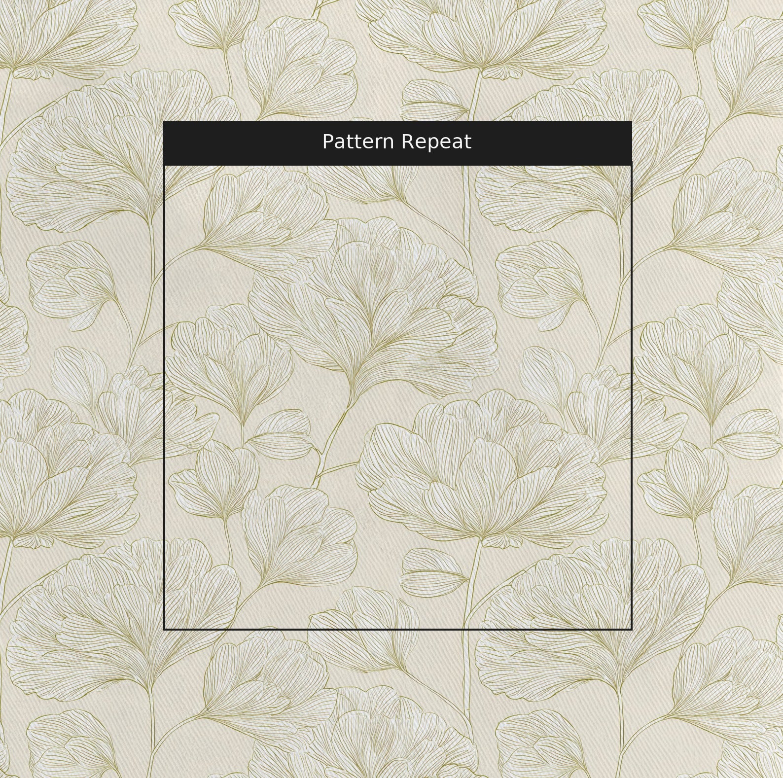 Dusty Wind Fabric by the Yard — pattern repeat