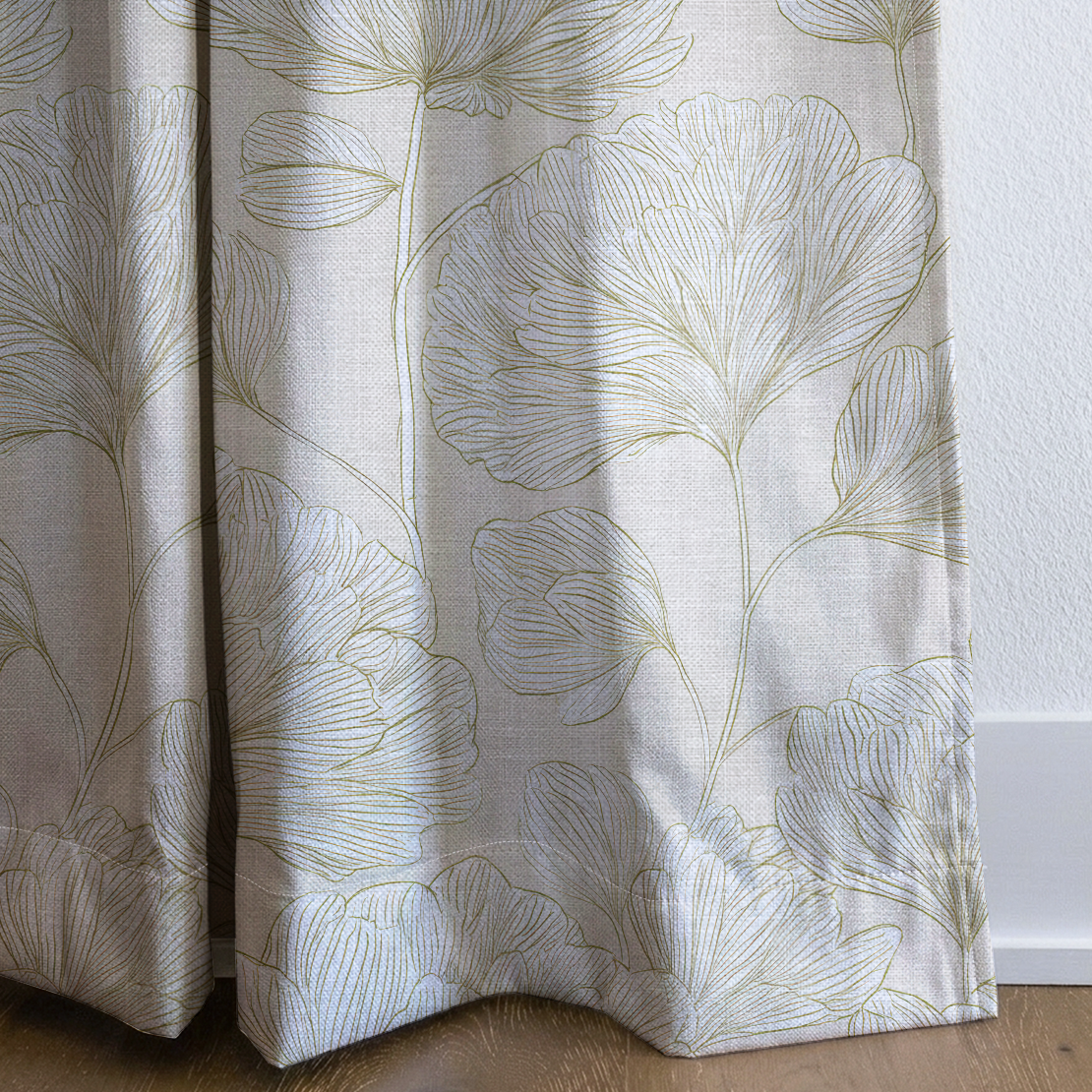 Dusty Wind - Drapery — corner closeup