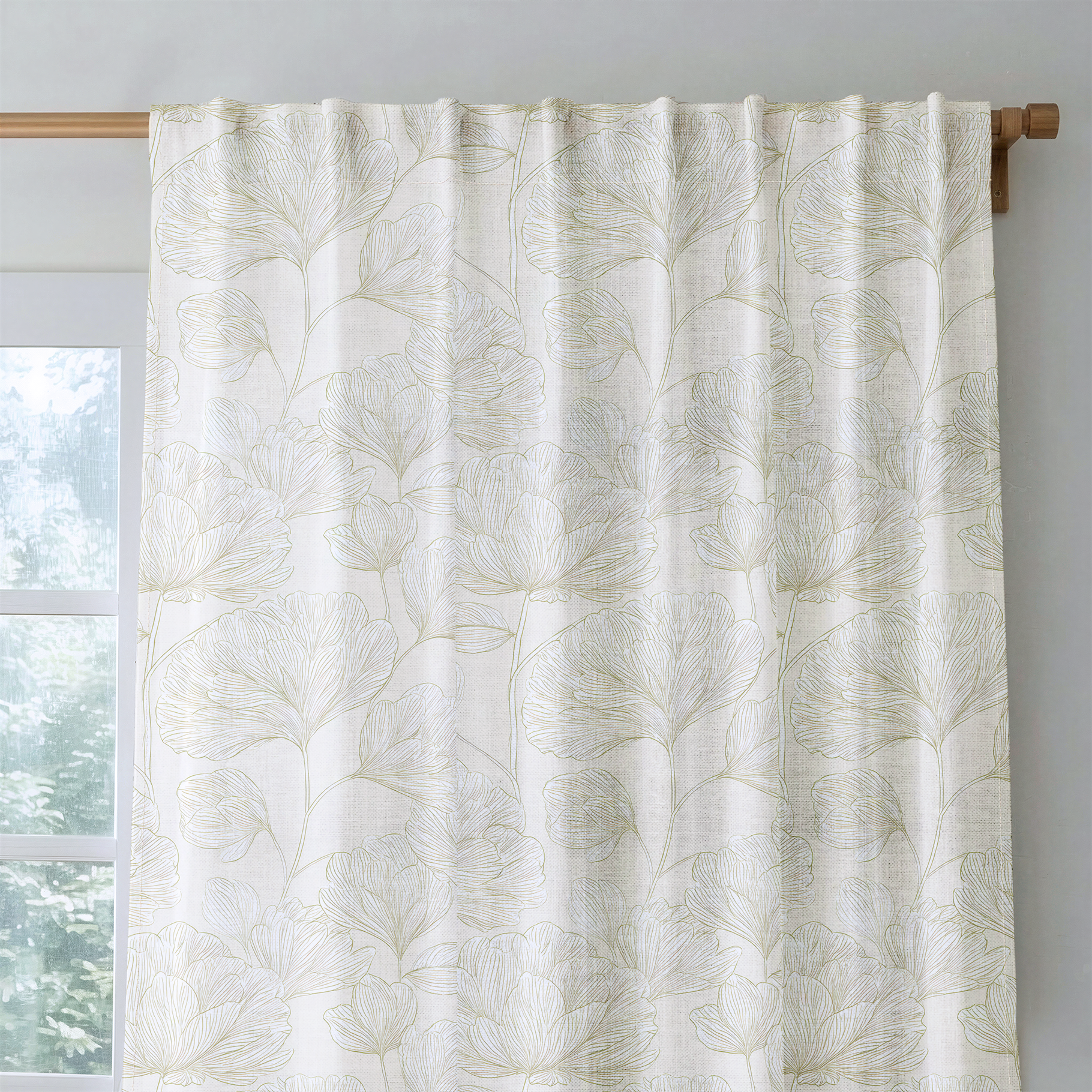 Dusty Wind - Drapery — rod