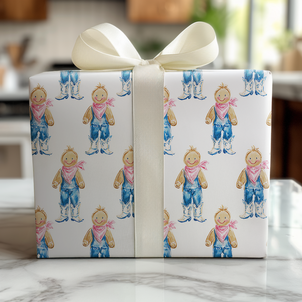 Country Gingerbread Christmas - Wrapping Paper