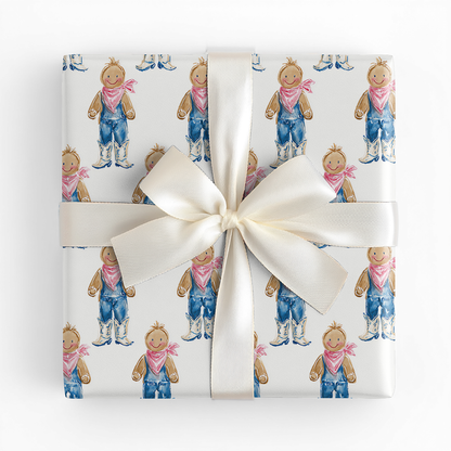 Country Gingerbread Christmas - Wrapping Paper