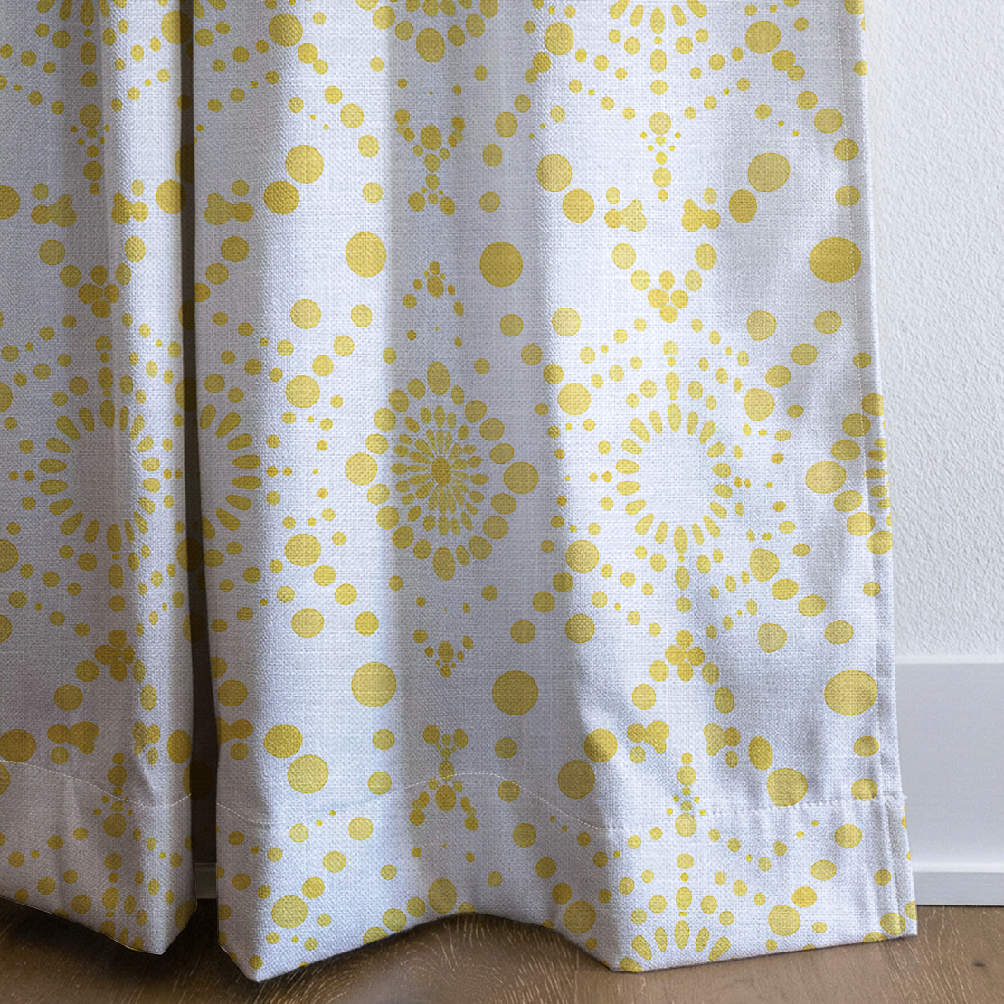 Shelby - Drapery — corner closeup