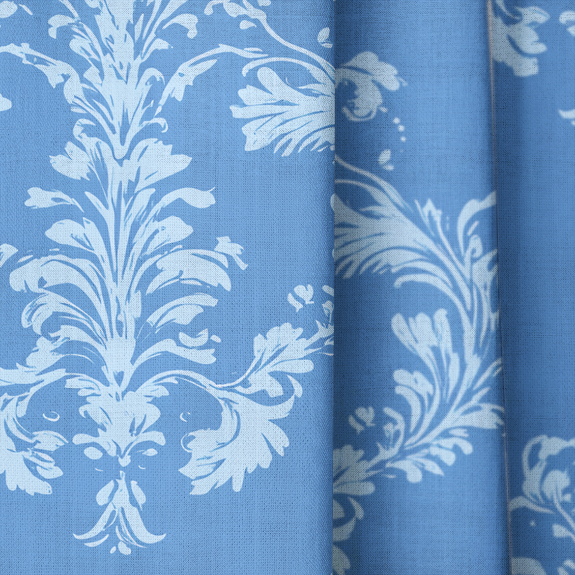 Wells - Drapery — close up