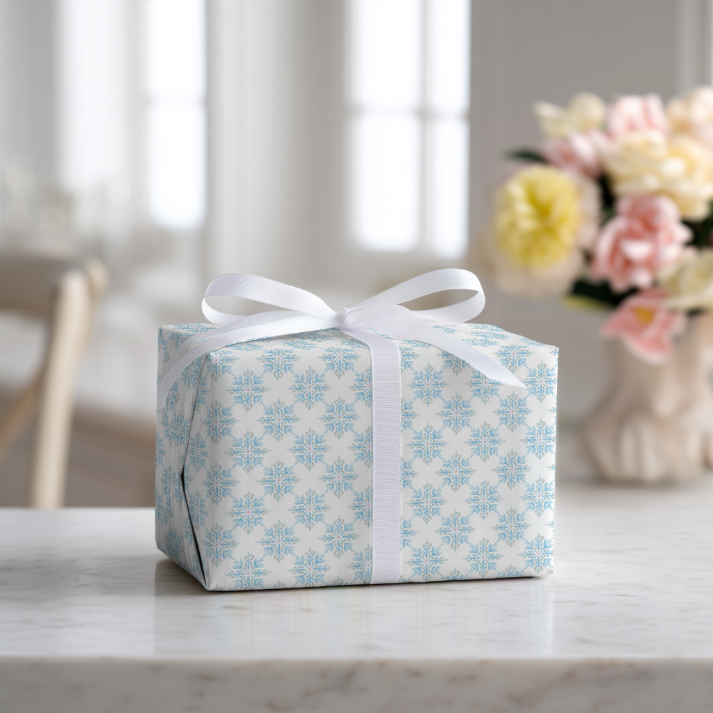 North Pole Snowfall - Wrapping Paper