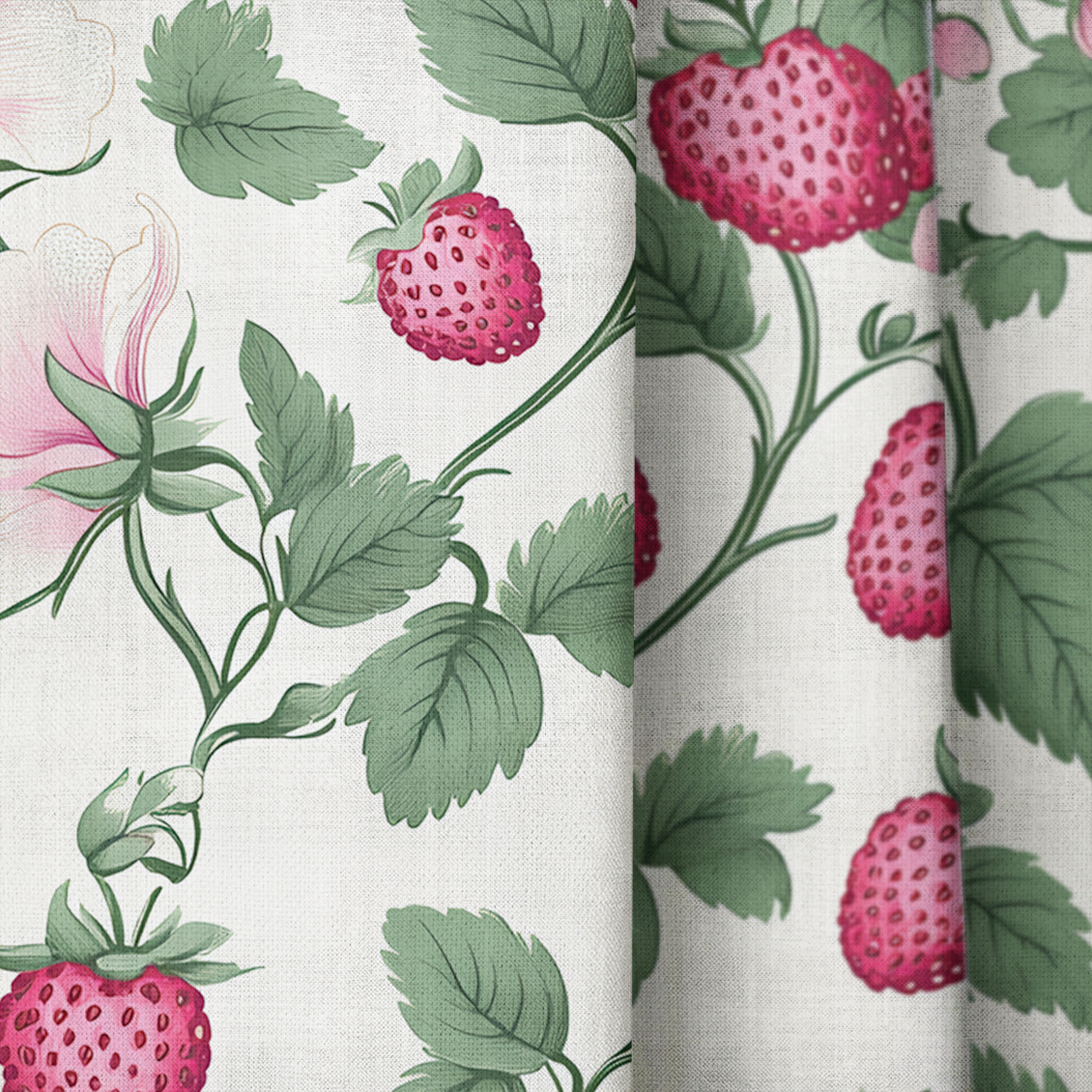 Strawberry Shortcake - Drapery — close up