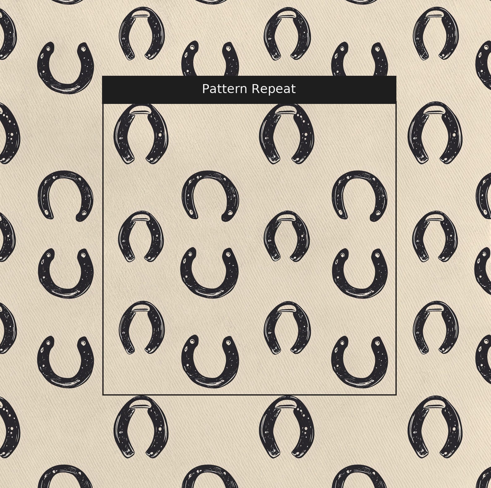 Lucky You Fabric by the Yard — pattern repeat