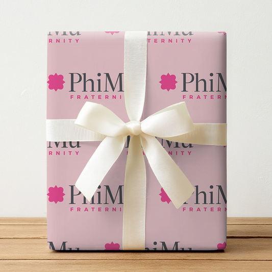 Phi Mu Fraternity - Wrapping Paper