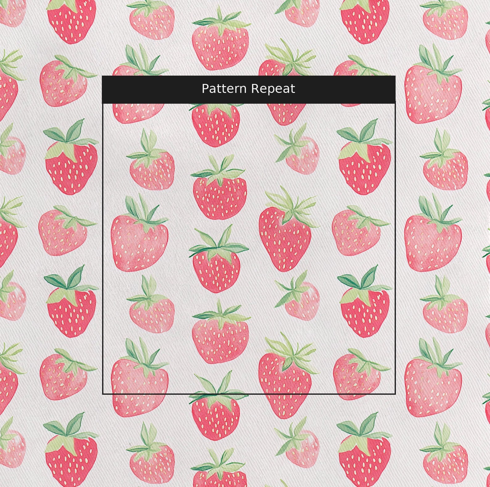 Berry Sweet Fabric by the Yard — pattern repeat