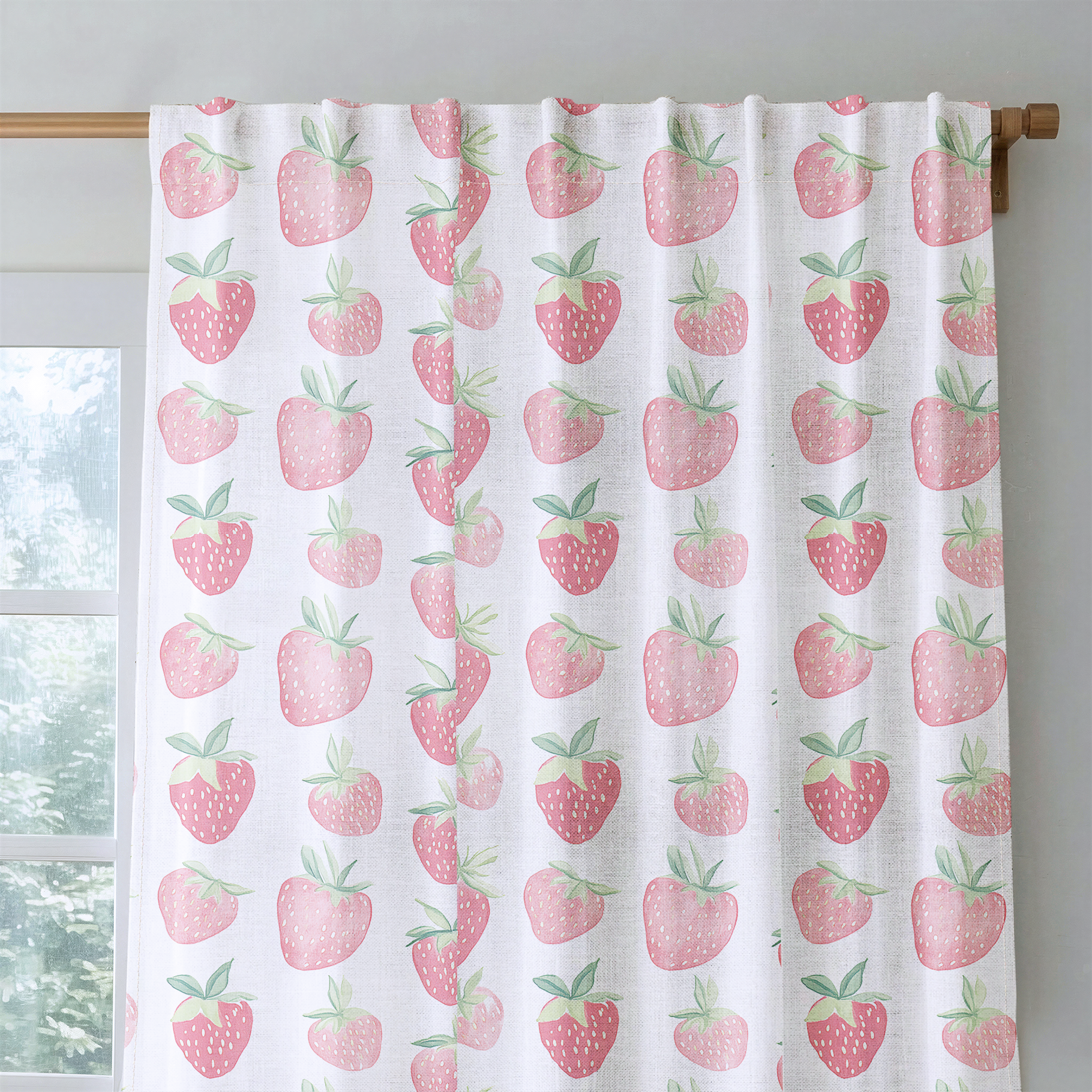 Berry Sweet - Drapery — rod