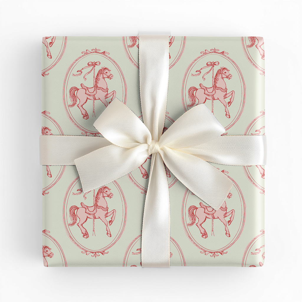 Cotton Candy Carousel - Wrapping Paper