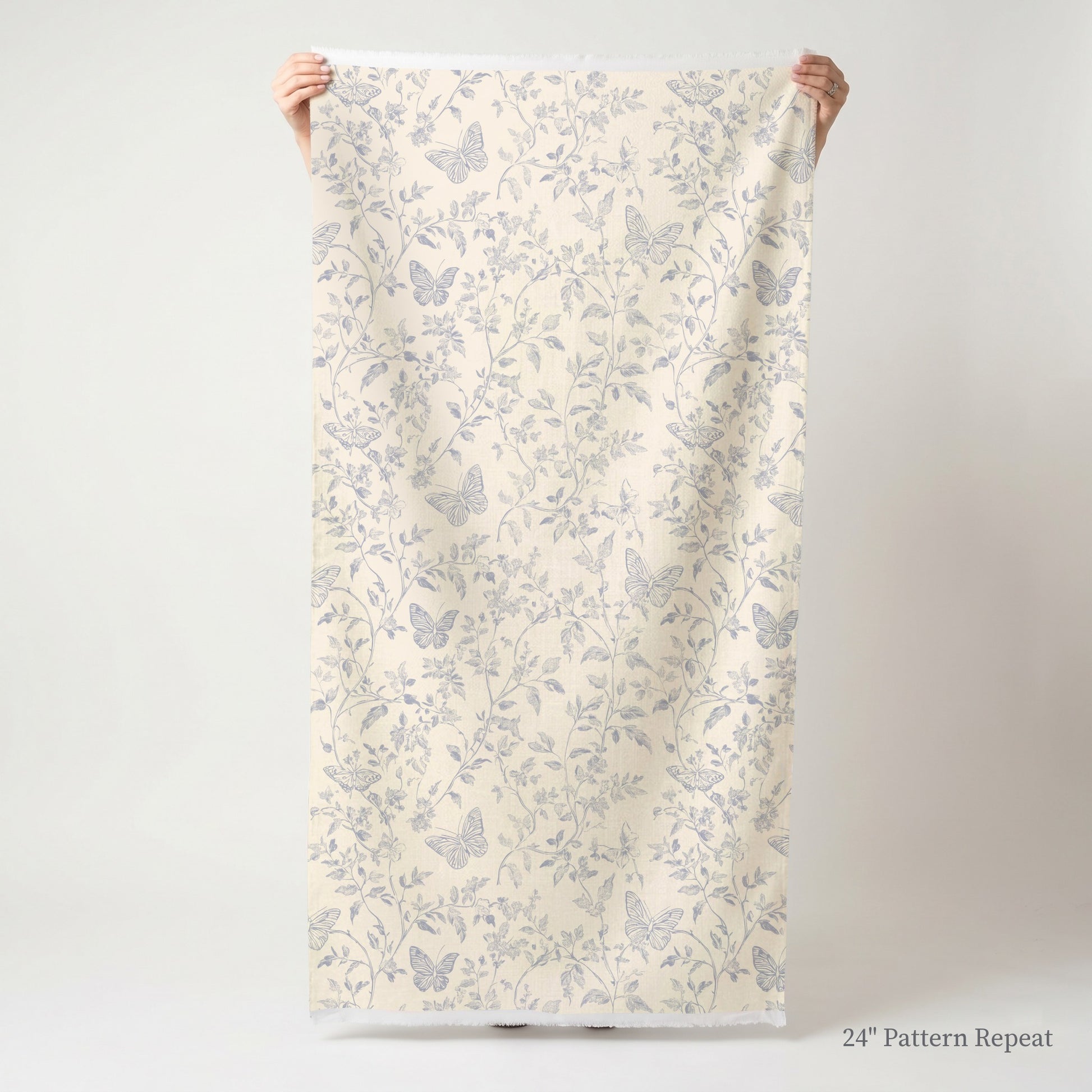 Germantown Blue Fabric by the Yard