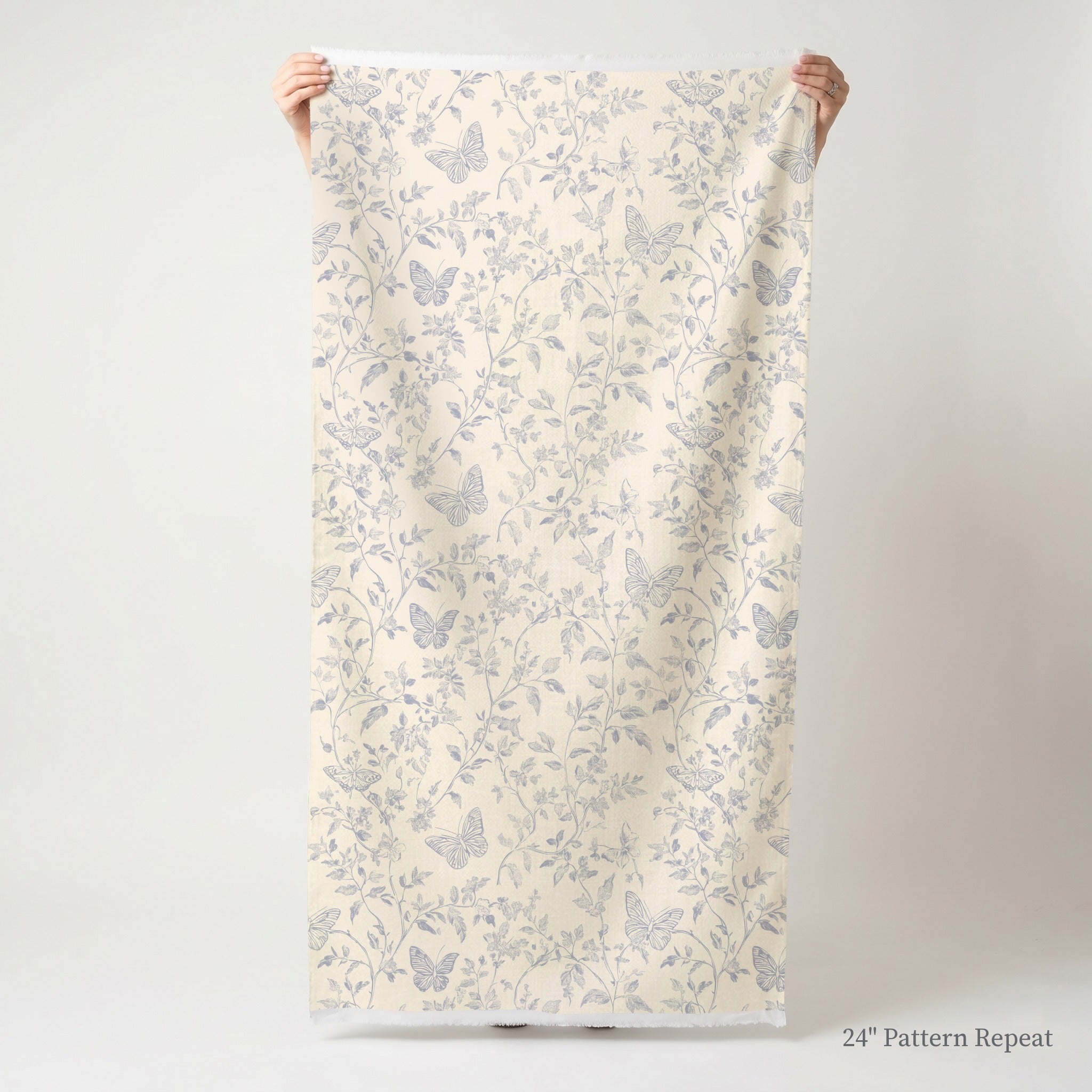 Germantown Blue Fabric by the Yard