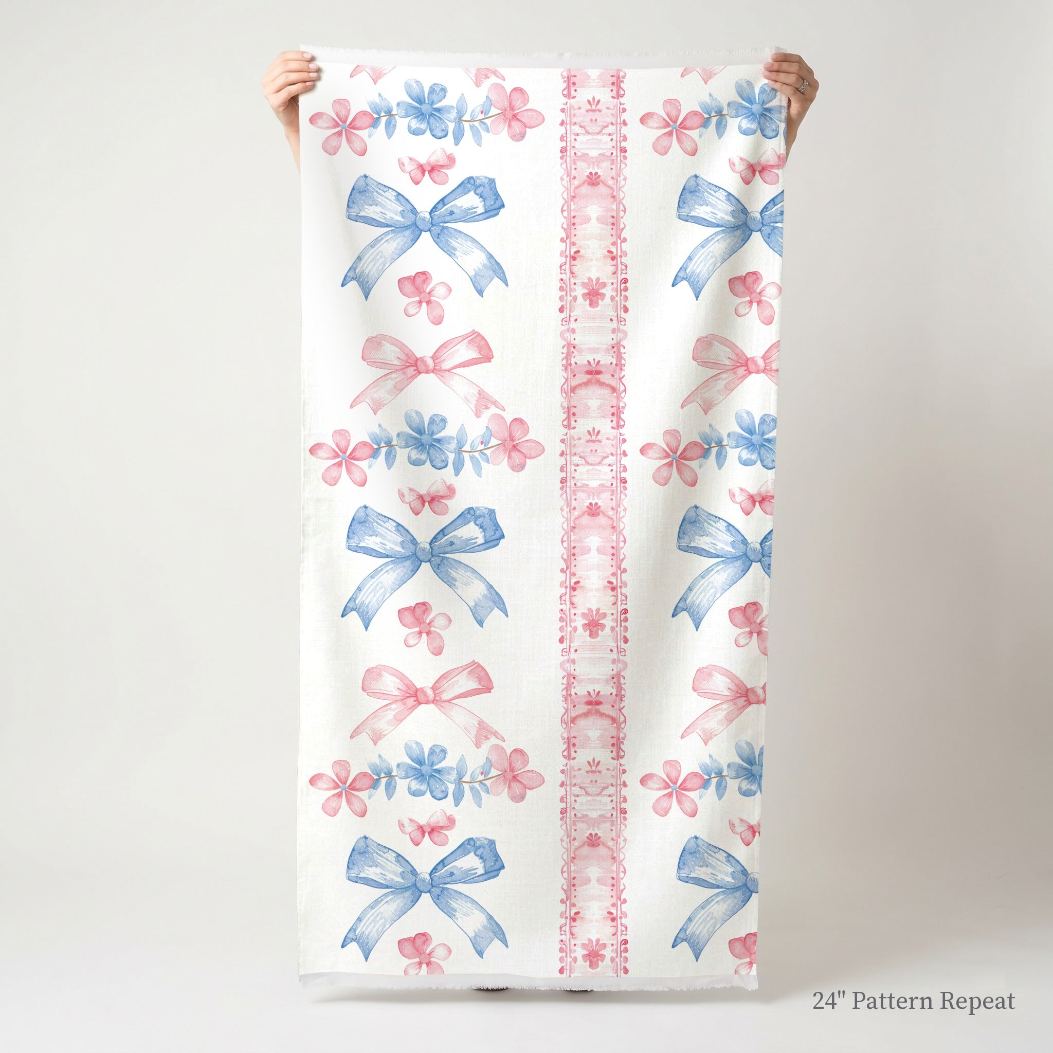 Briar Rose Ribbons Fabric by the Yard