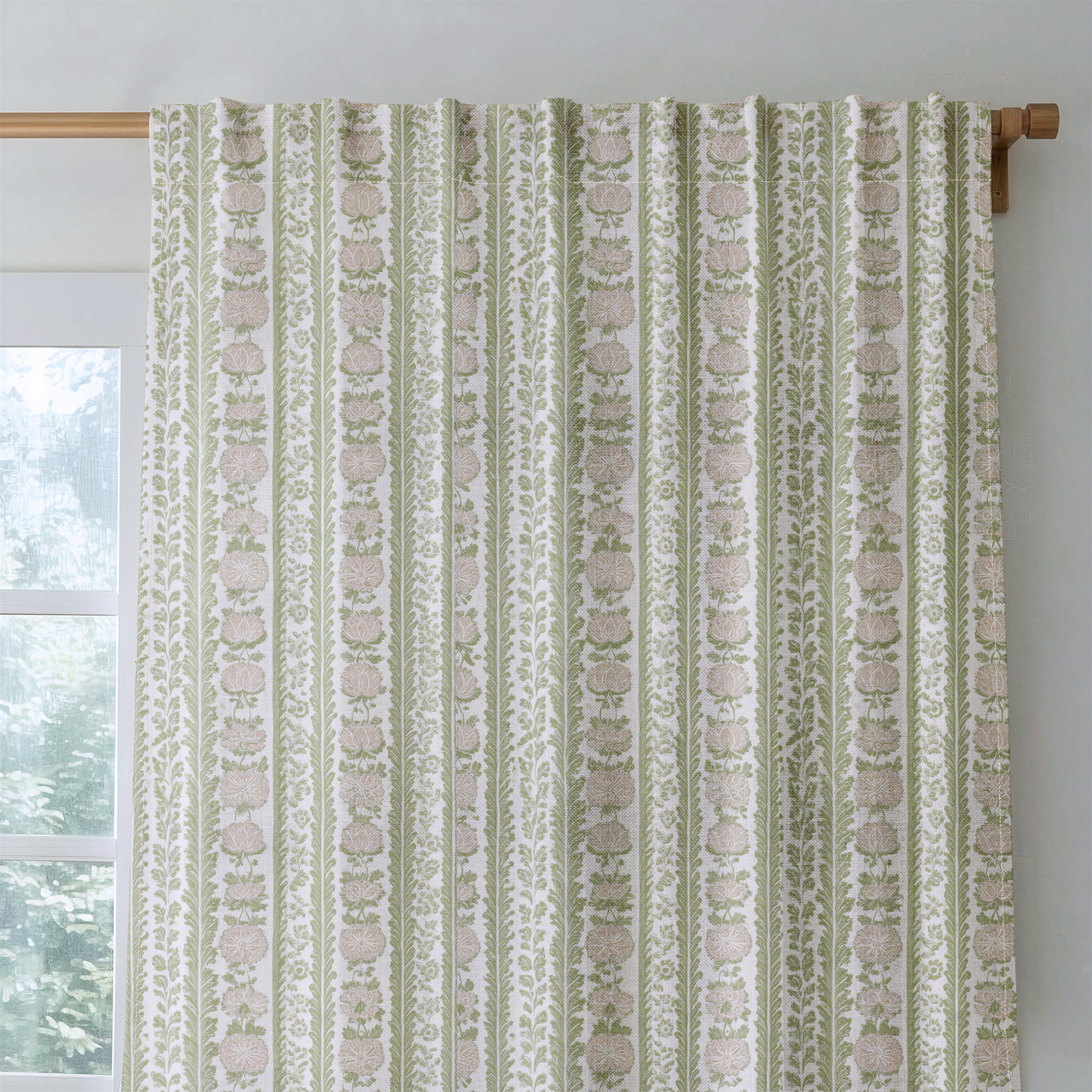 Blushfield - Drapery — rod
