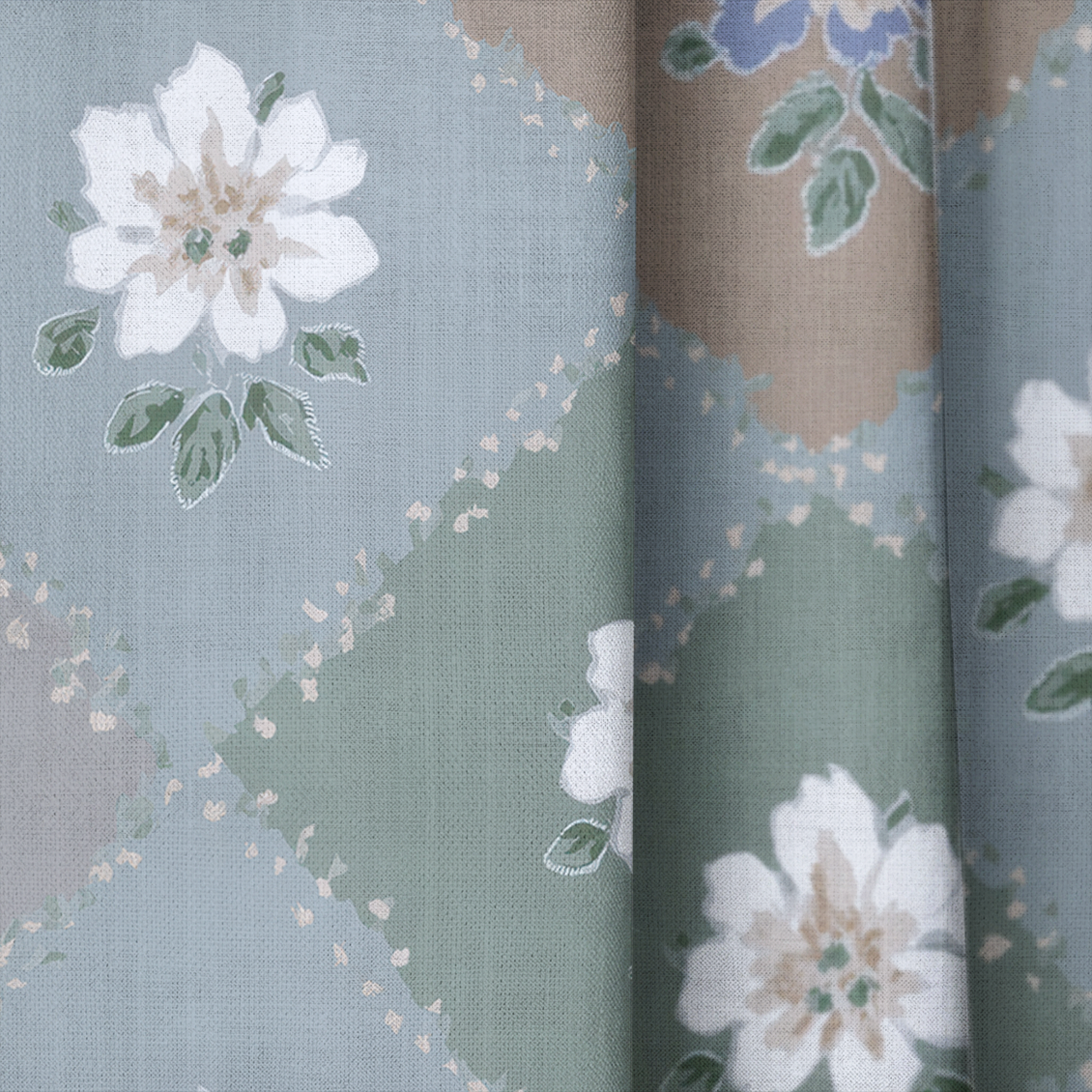 Posy Patch - Drapery — close up