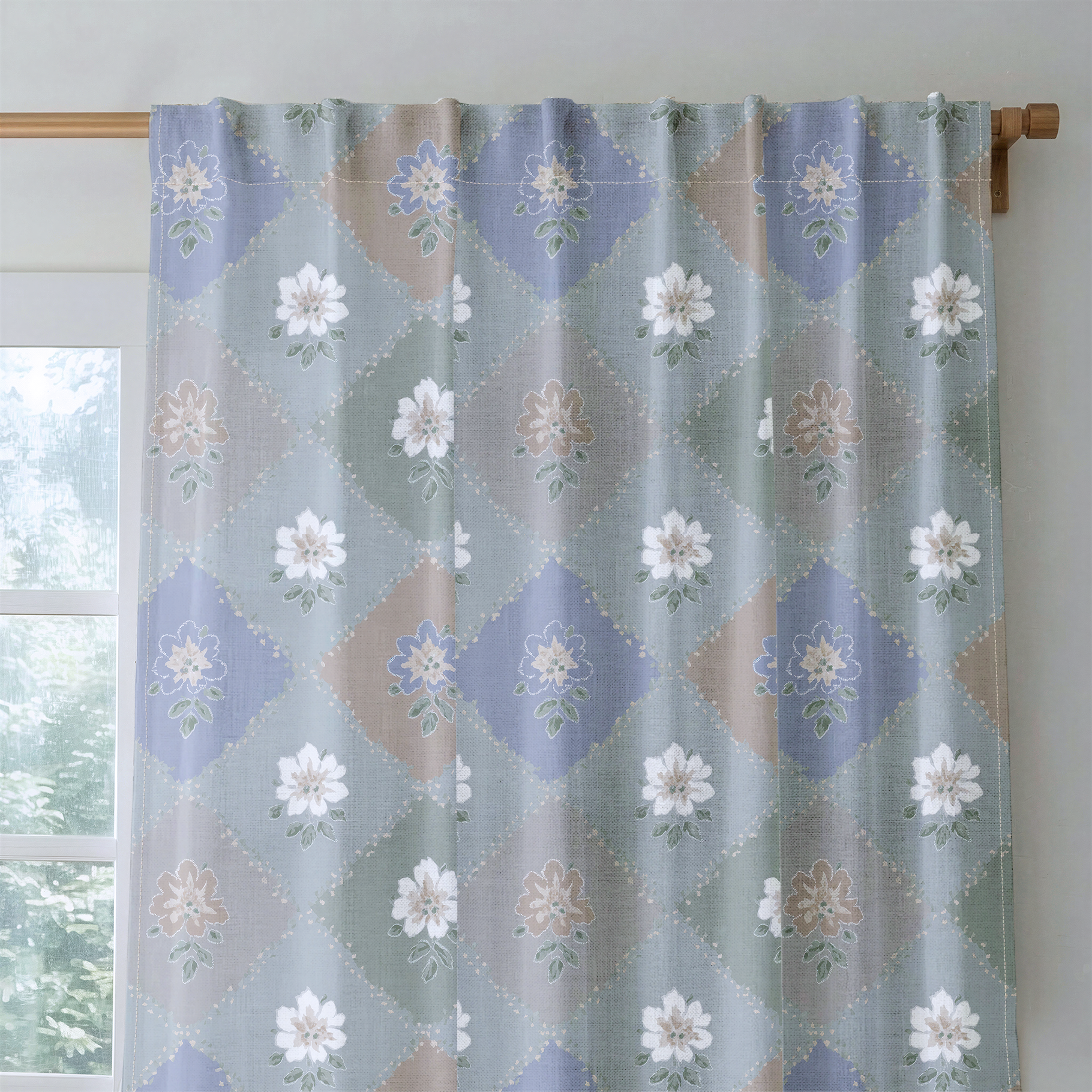 Posy Patch - Drapery — rod