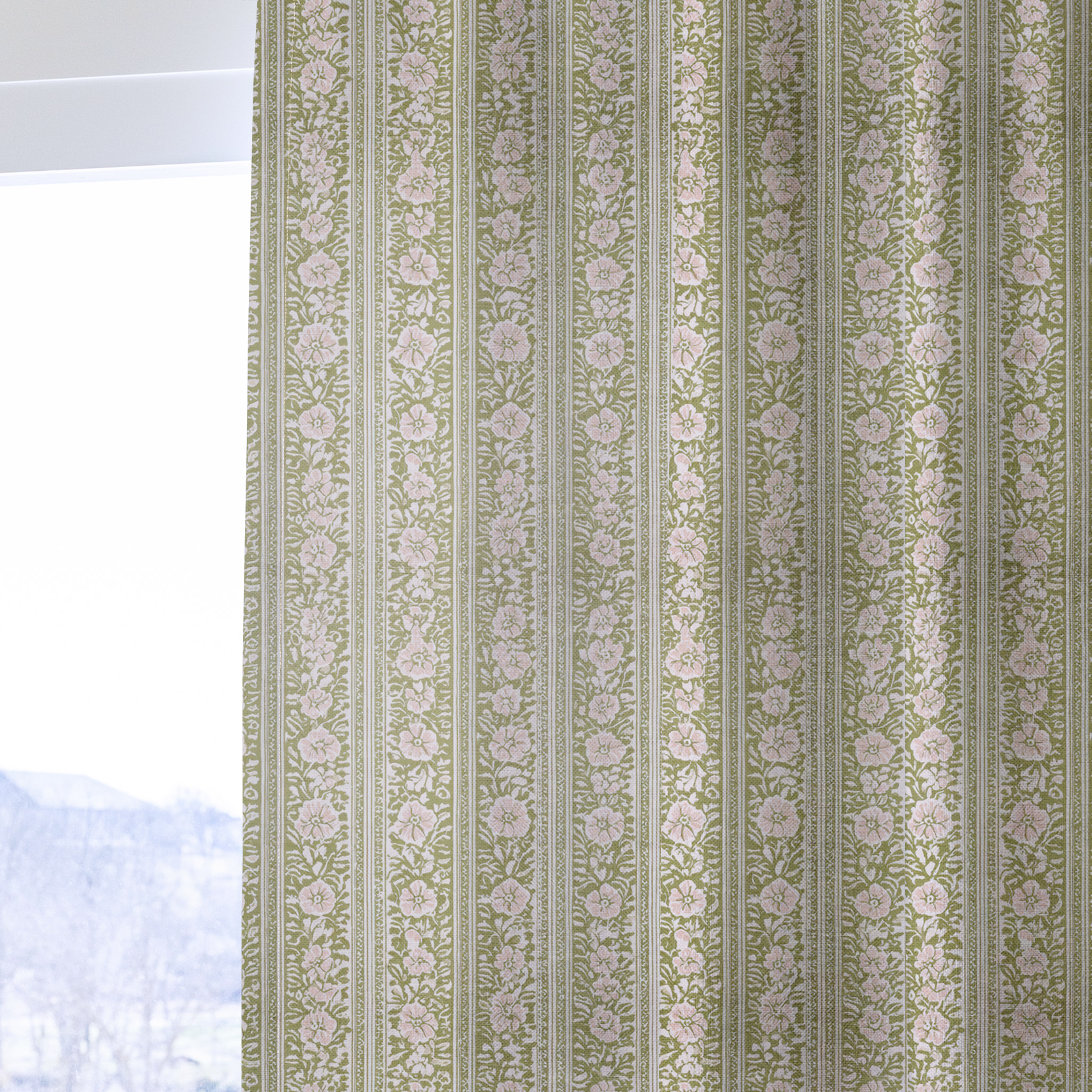 Morning Meadow - Drapery — one panel