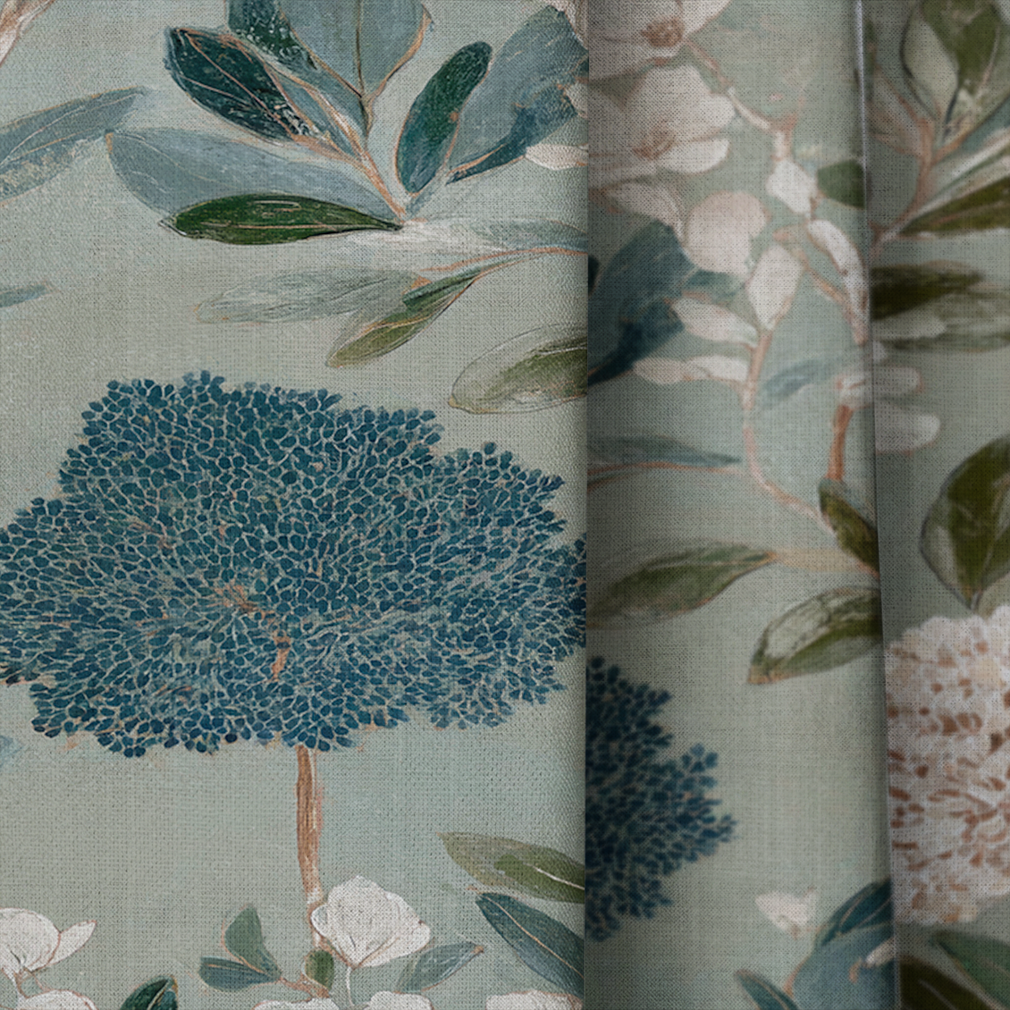 Curated Bouquet - Drapery — close up