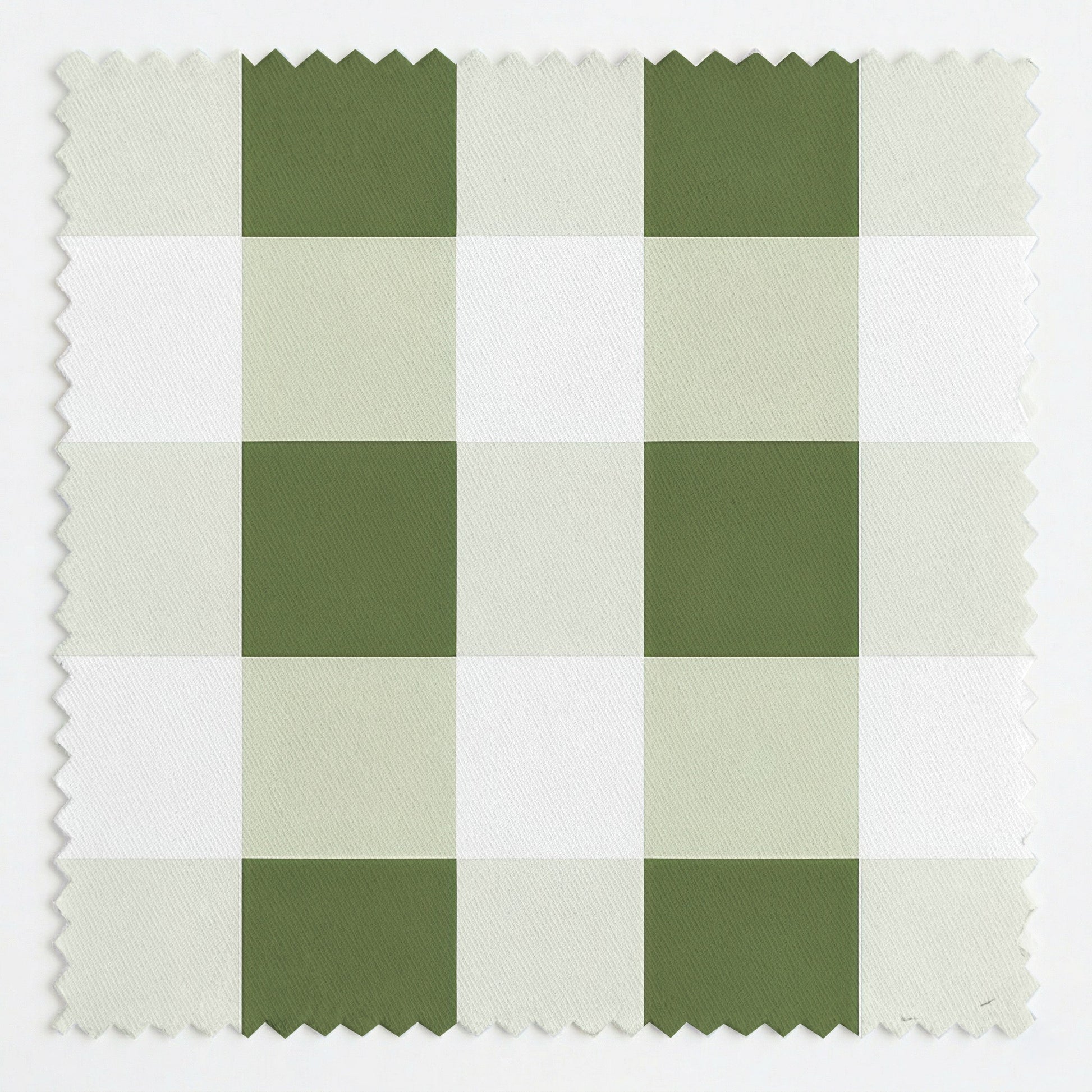 Sage Gingham Fabric by the Yard