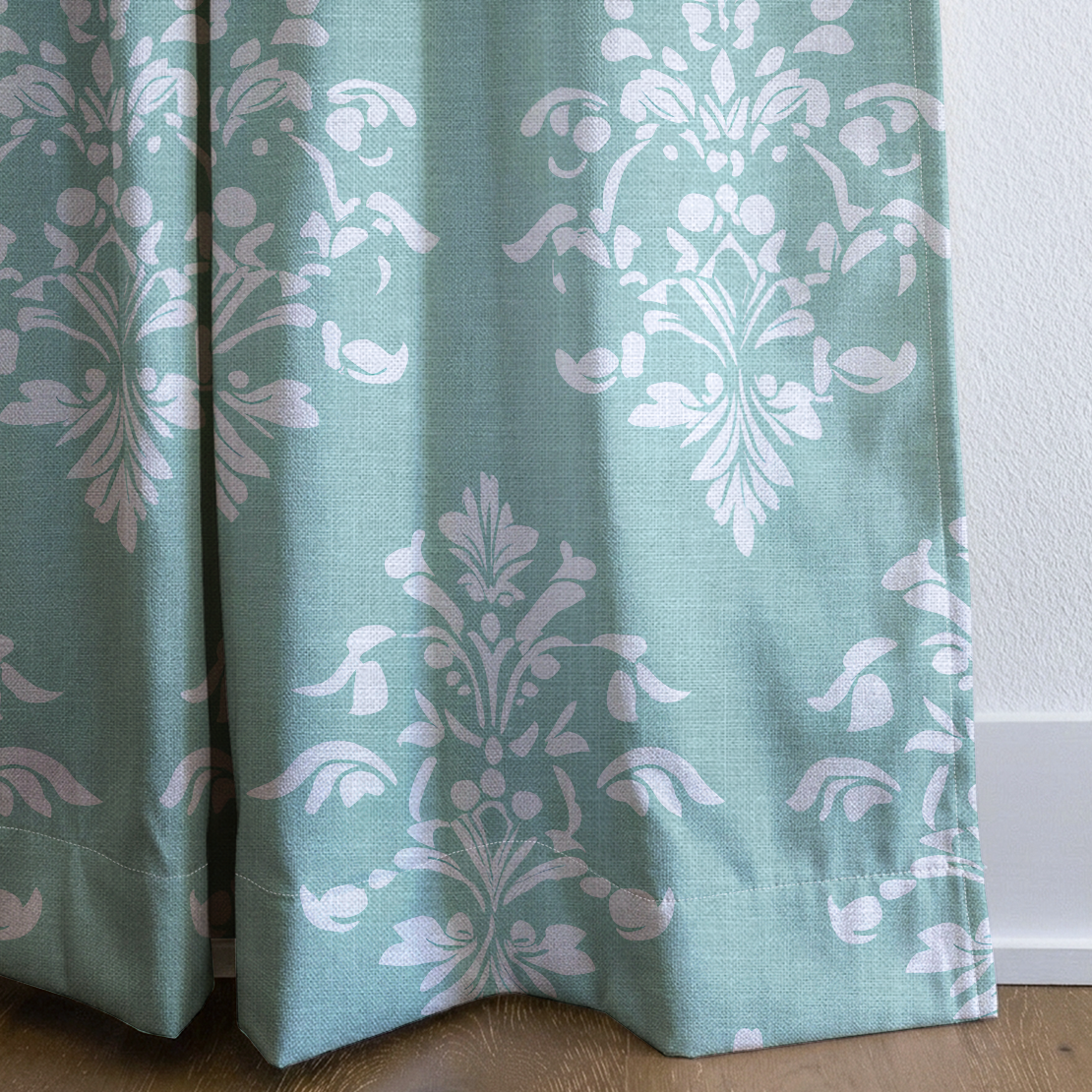Waverly - Drapery — corner closeup