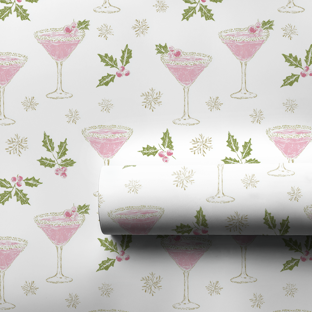 Christmas Cosmopolitans - Wrapping Paper