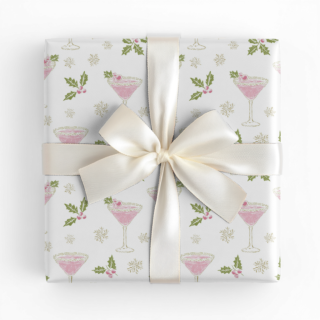 Christmas Cosmopolitans - Wrapping Paper