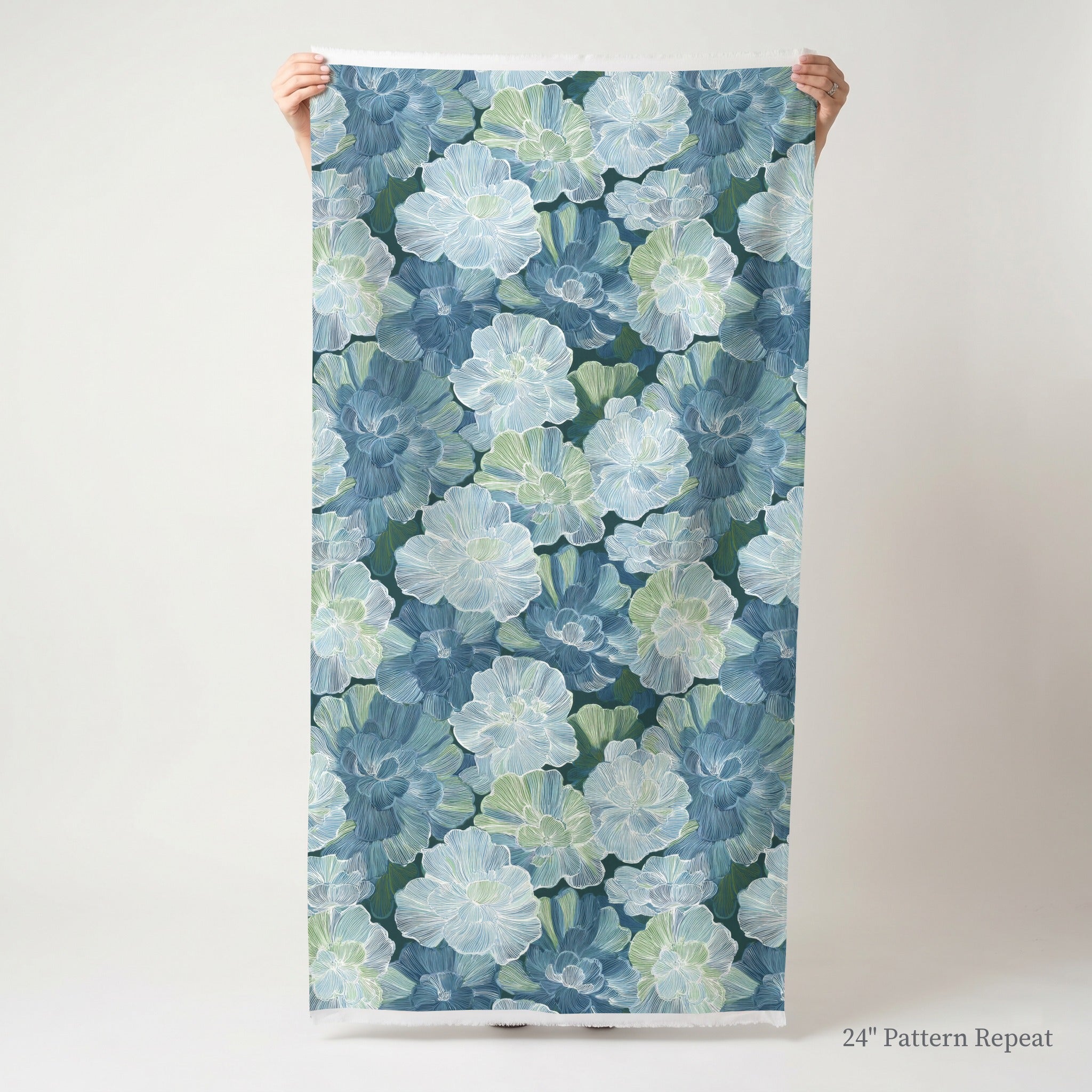 Hint of Lime Fabric by the Yard