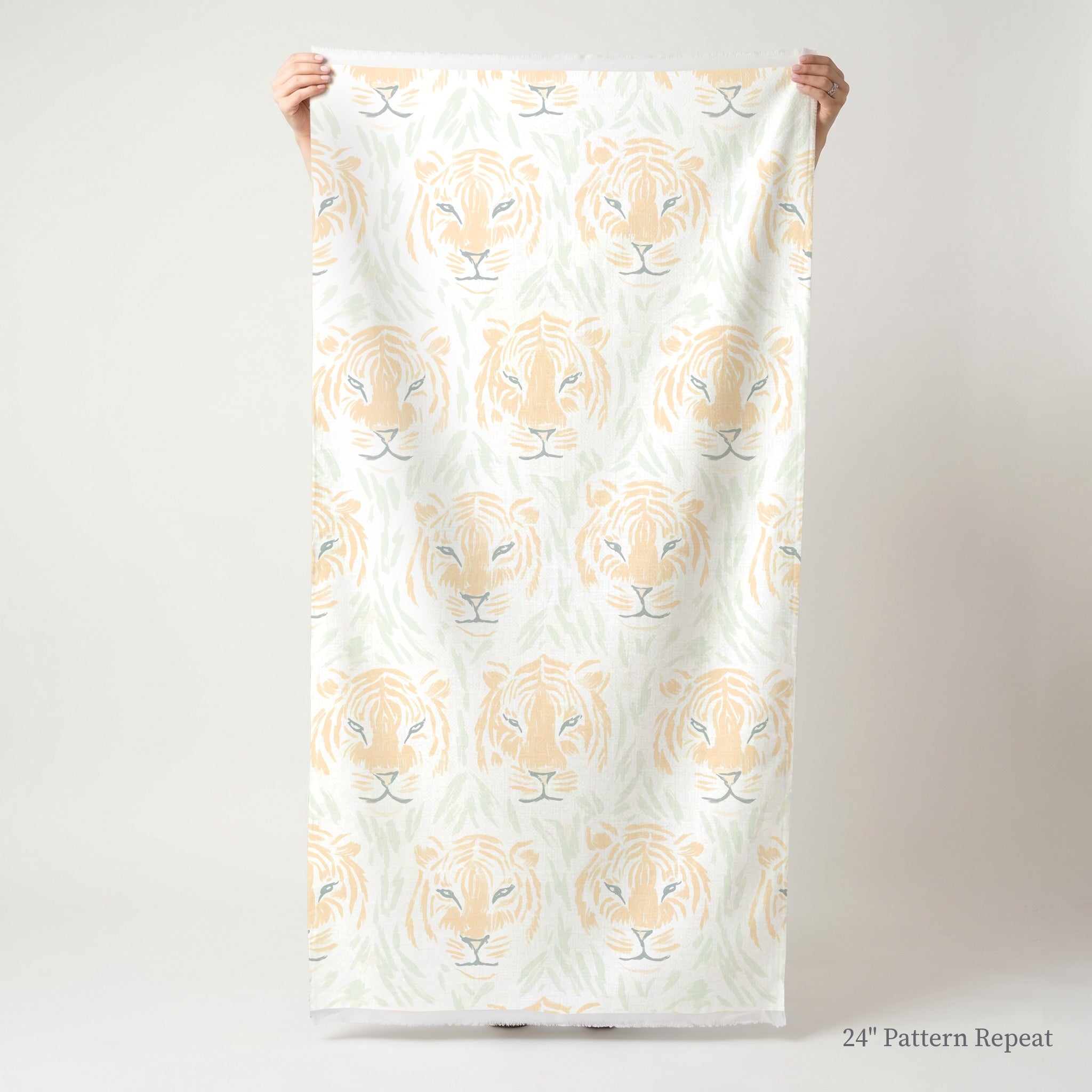 Tara Tigers Fabric by the Yard