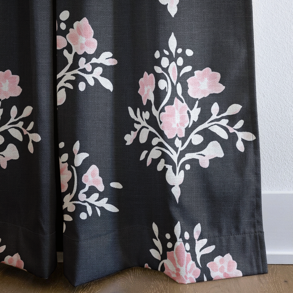 Brit - Drapery — corner closeup