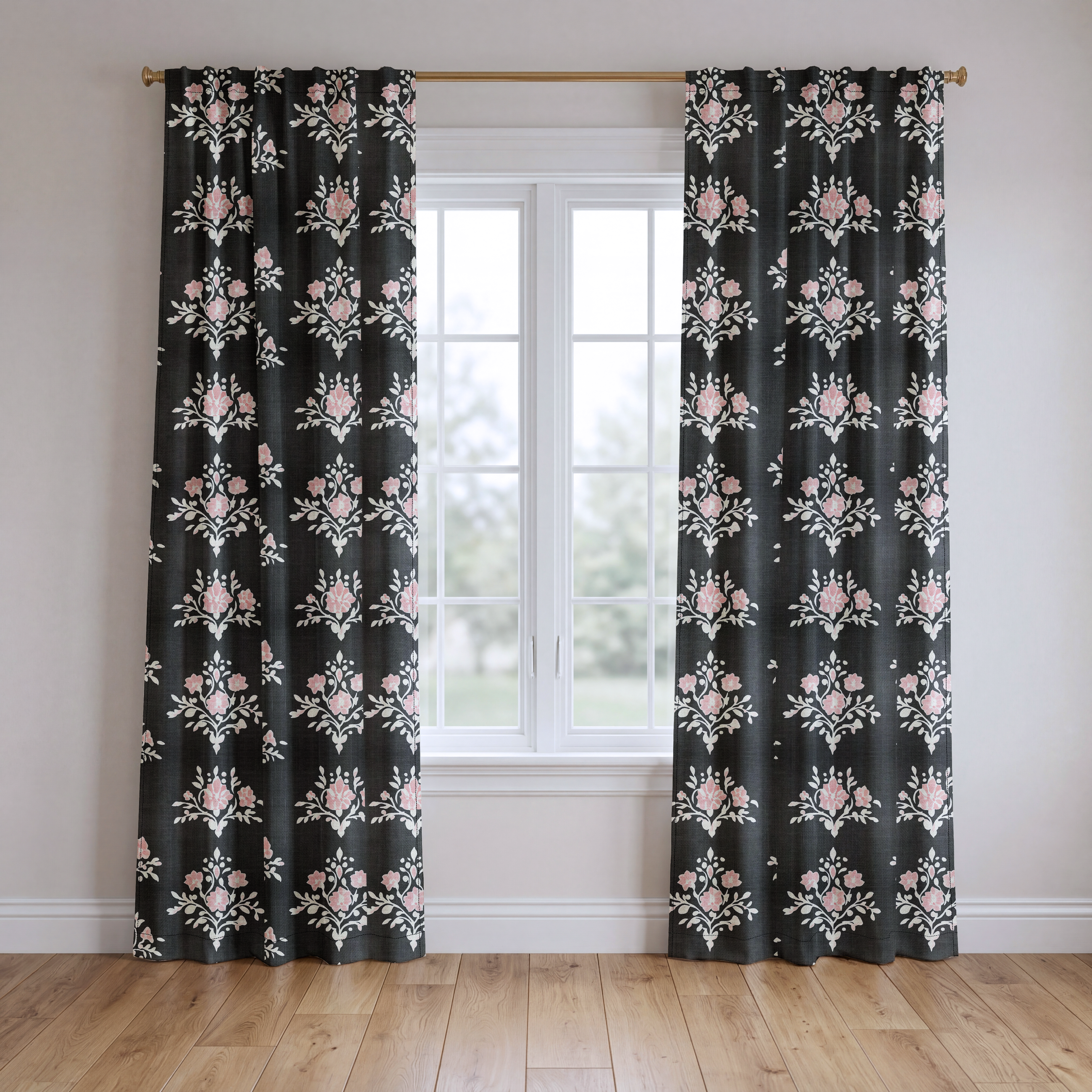 Brit - Drapery — two panels