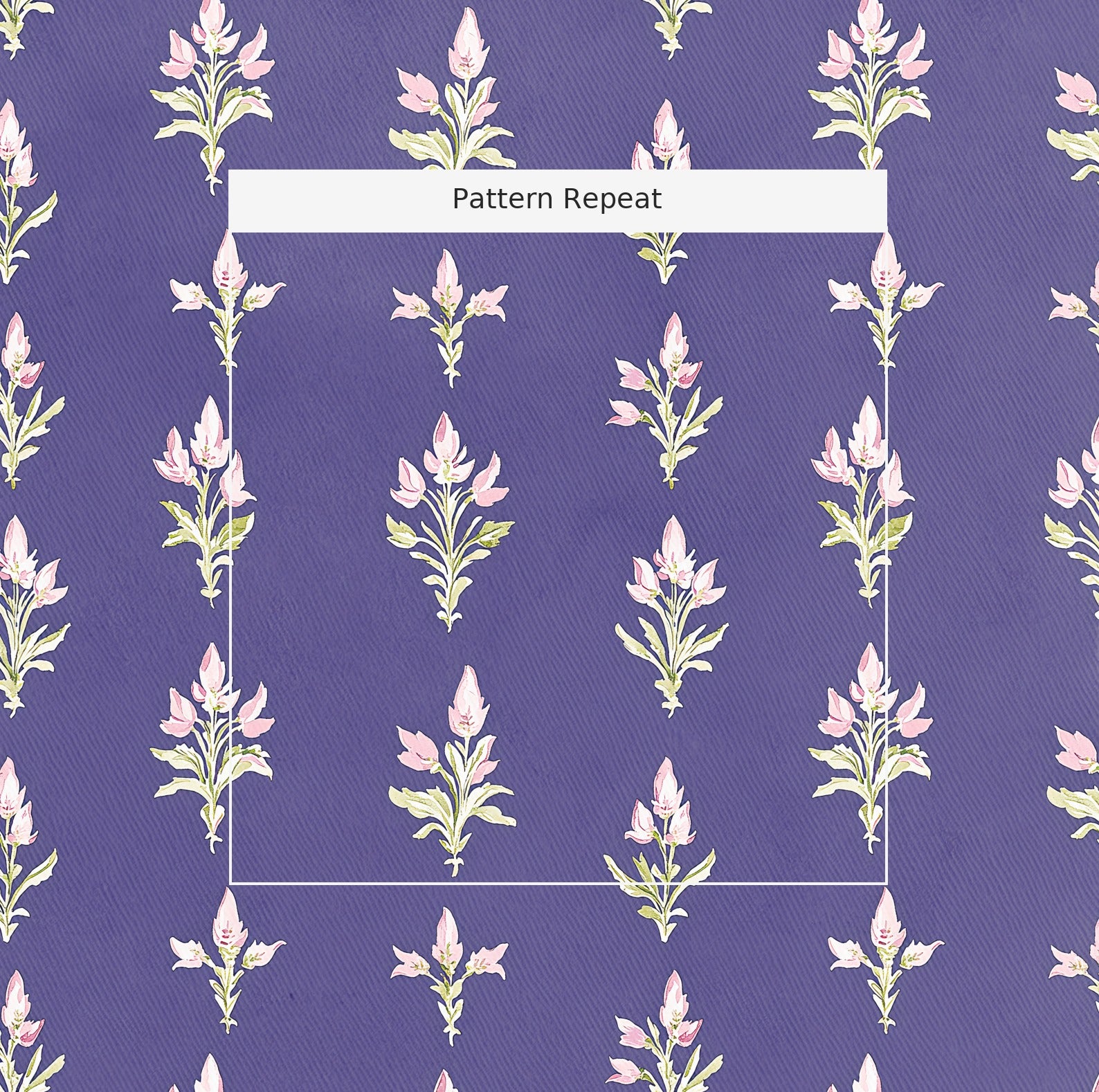 Blythe Fabric by the Yard — pattern repeat