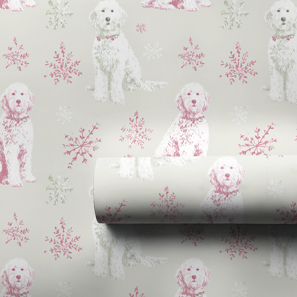Snow Doodle - Wrapping Paper
