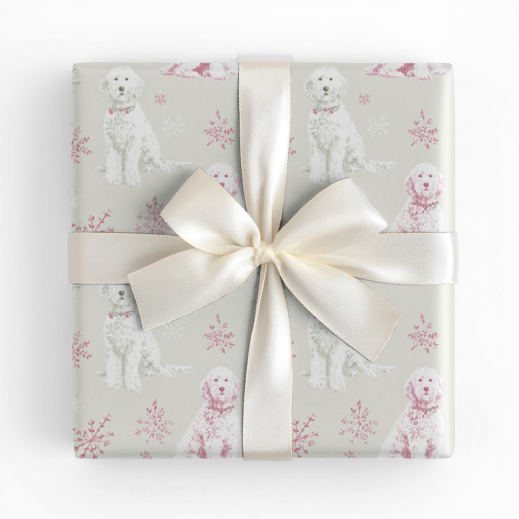 Snow Doodle - Wrapping Paper