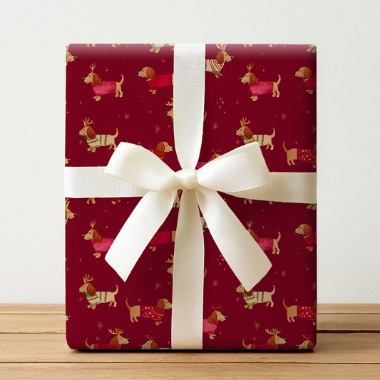 Pup in a Pullover - Wrapping Paper