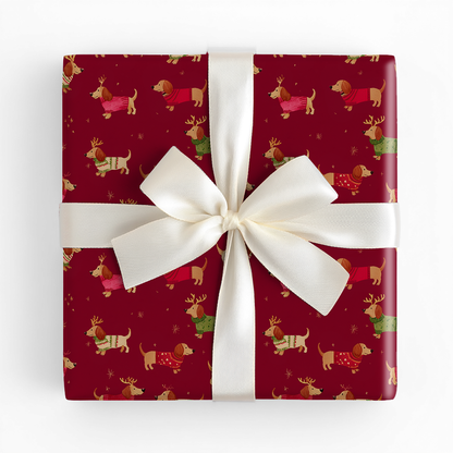Pup in a Pullover - Wrapping Paper