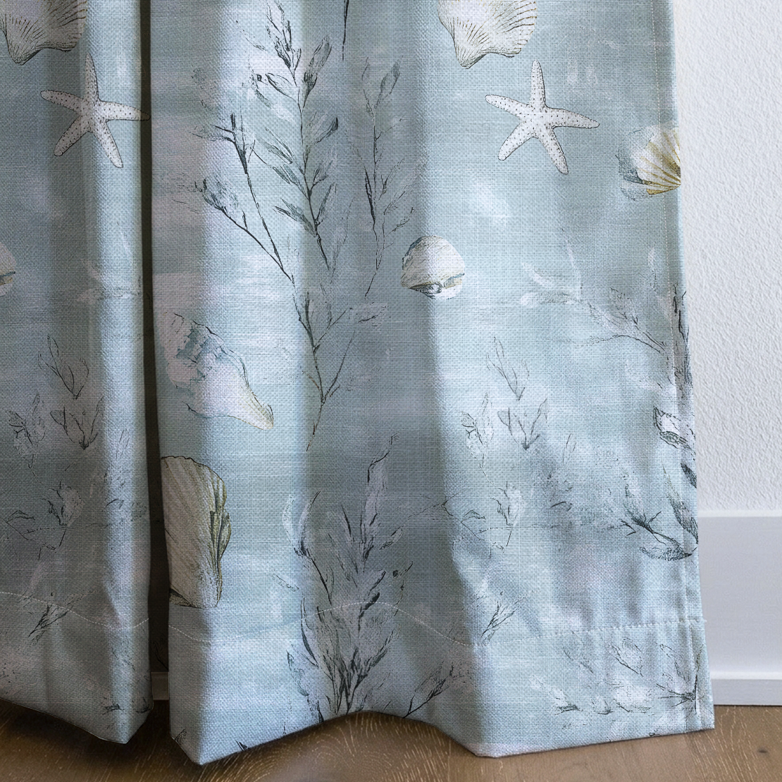 Whispers of Summer - Drapery — corner closeup