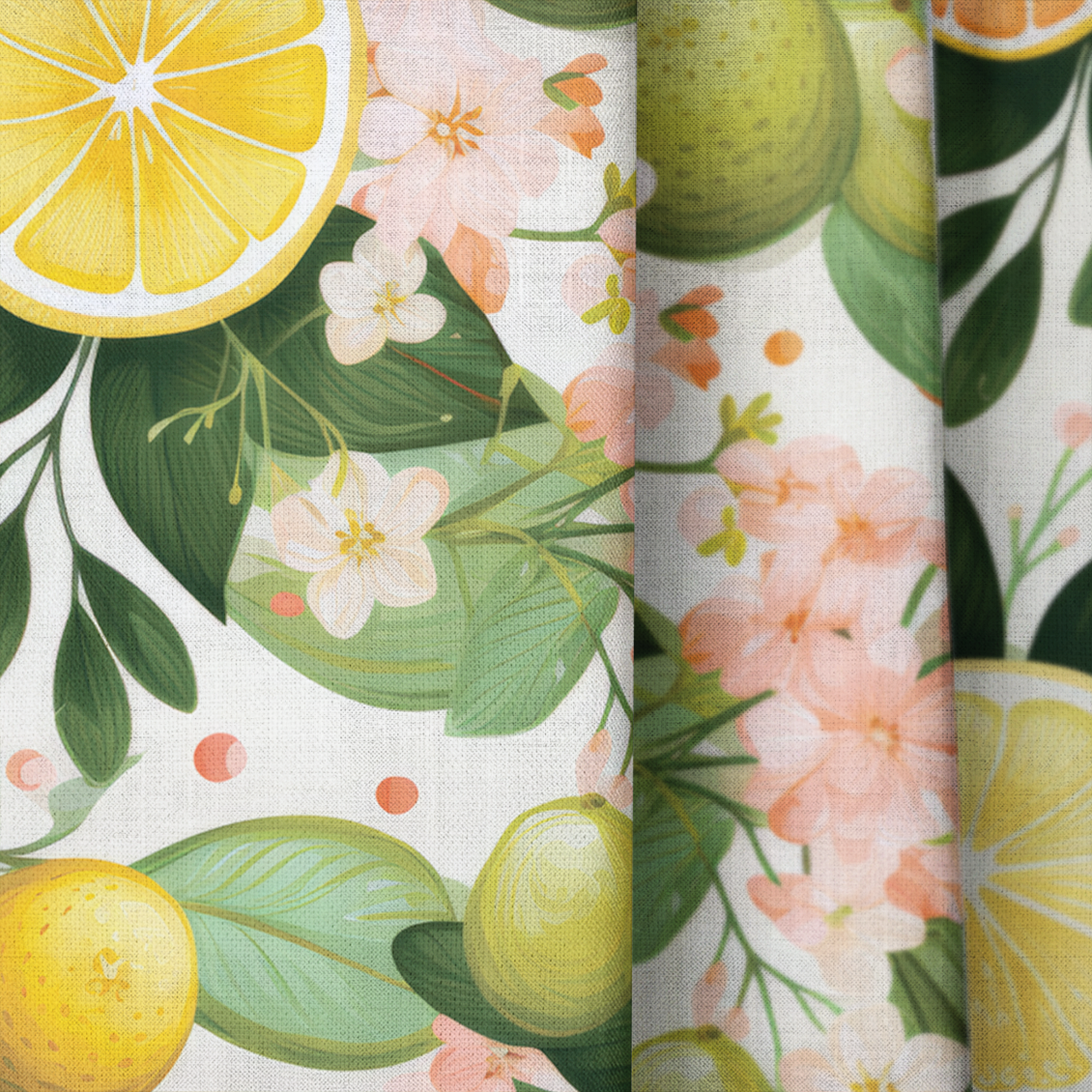Lemonade Dreamscape - Drapery — close up