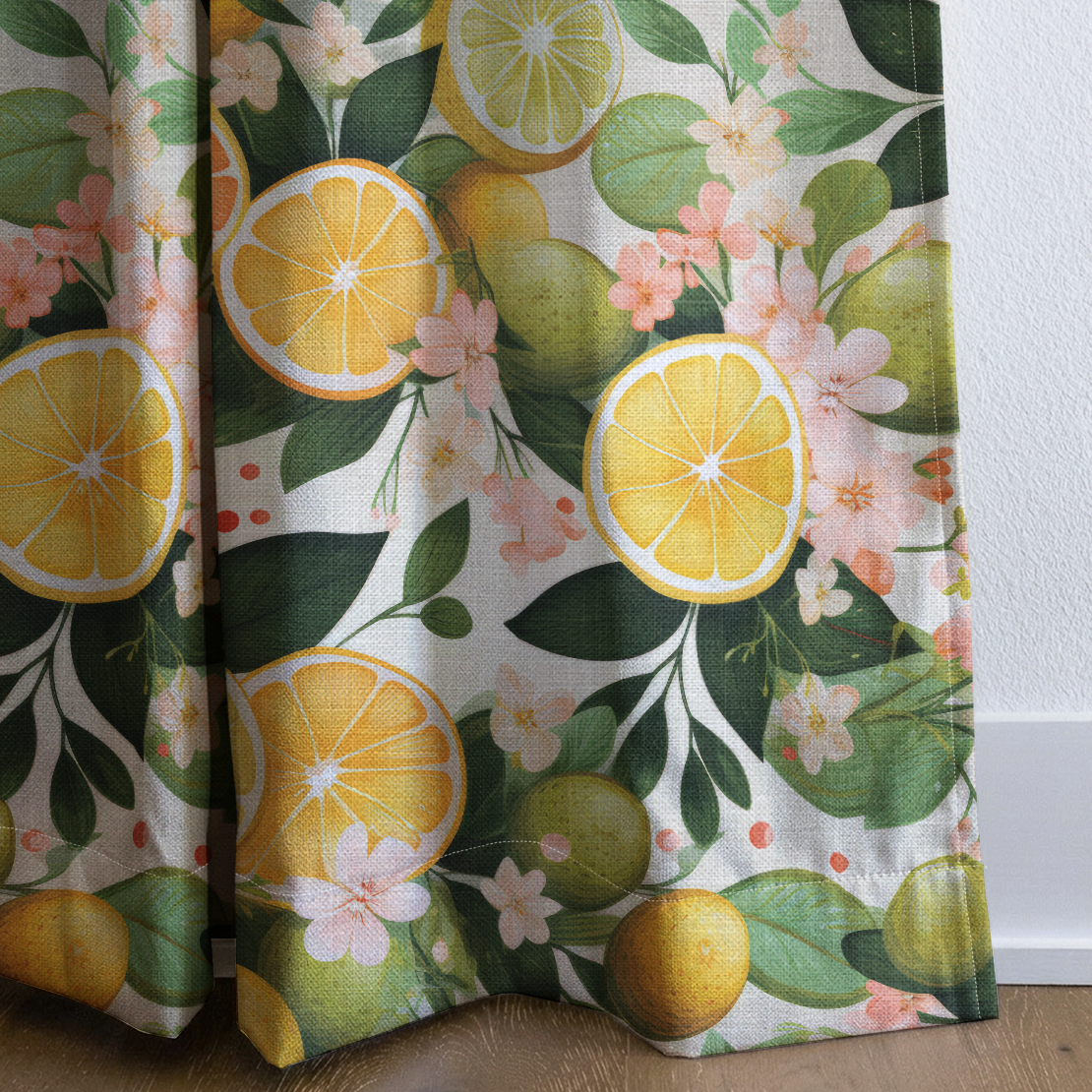 Lemonade Dreamscape - Drapery — corner closeup