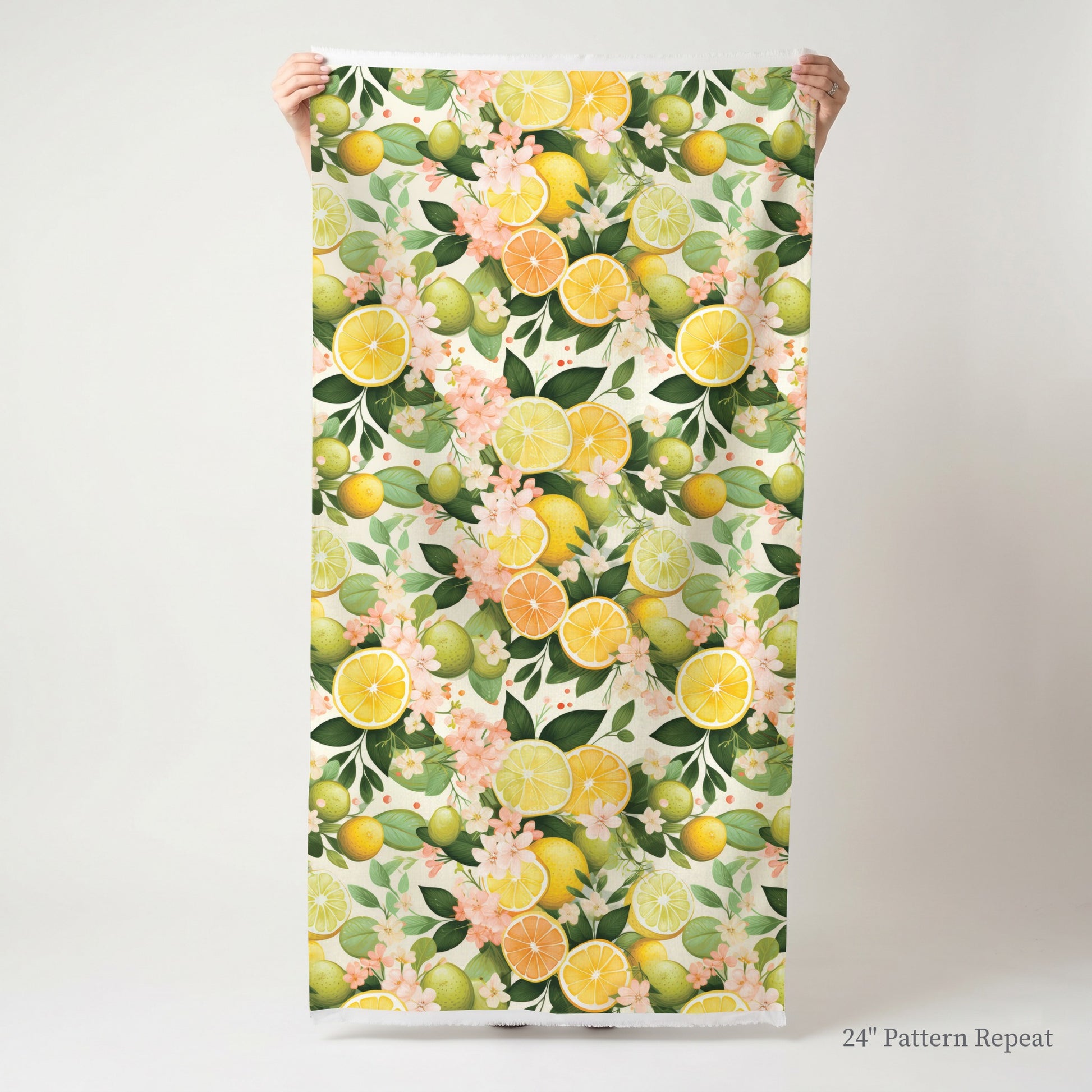Lemonade Dreamscape Fabric by the Yard