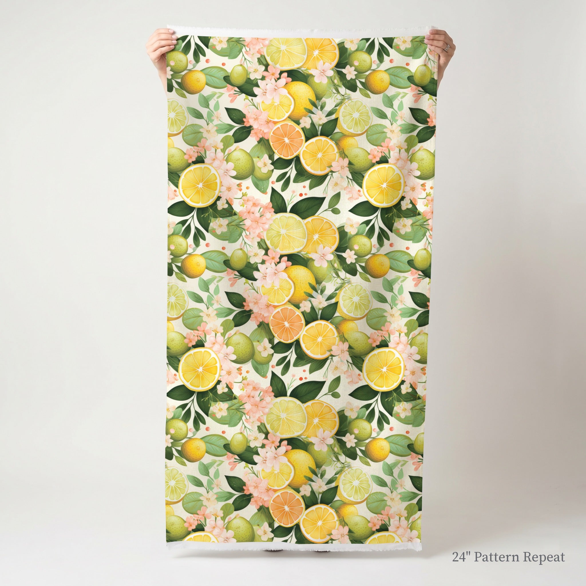 Lemonade Dreamscape Fabric by the Yard