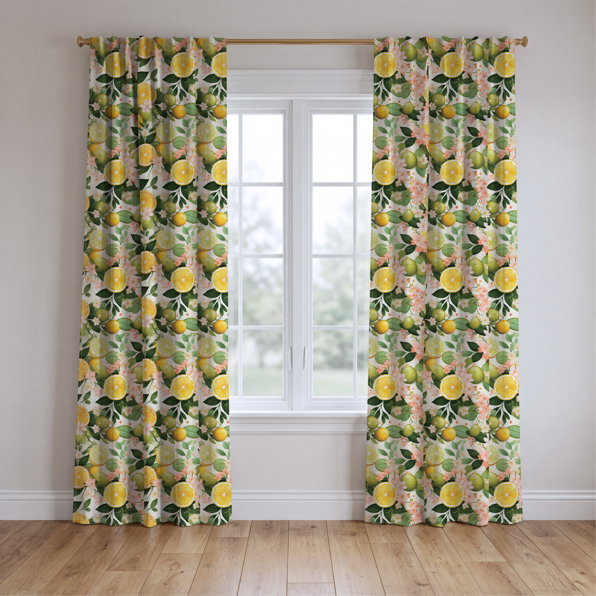 Lemonade Dreamscape - Drapery — two panels