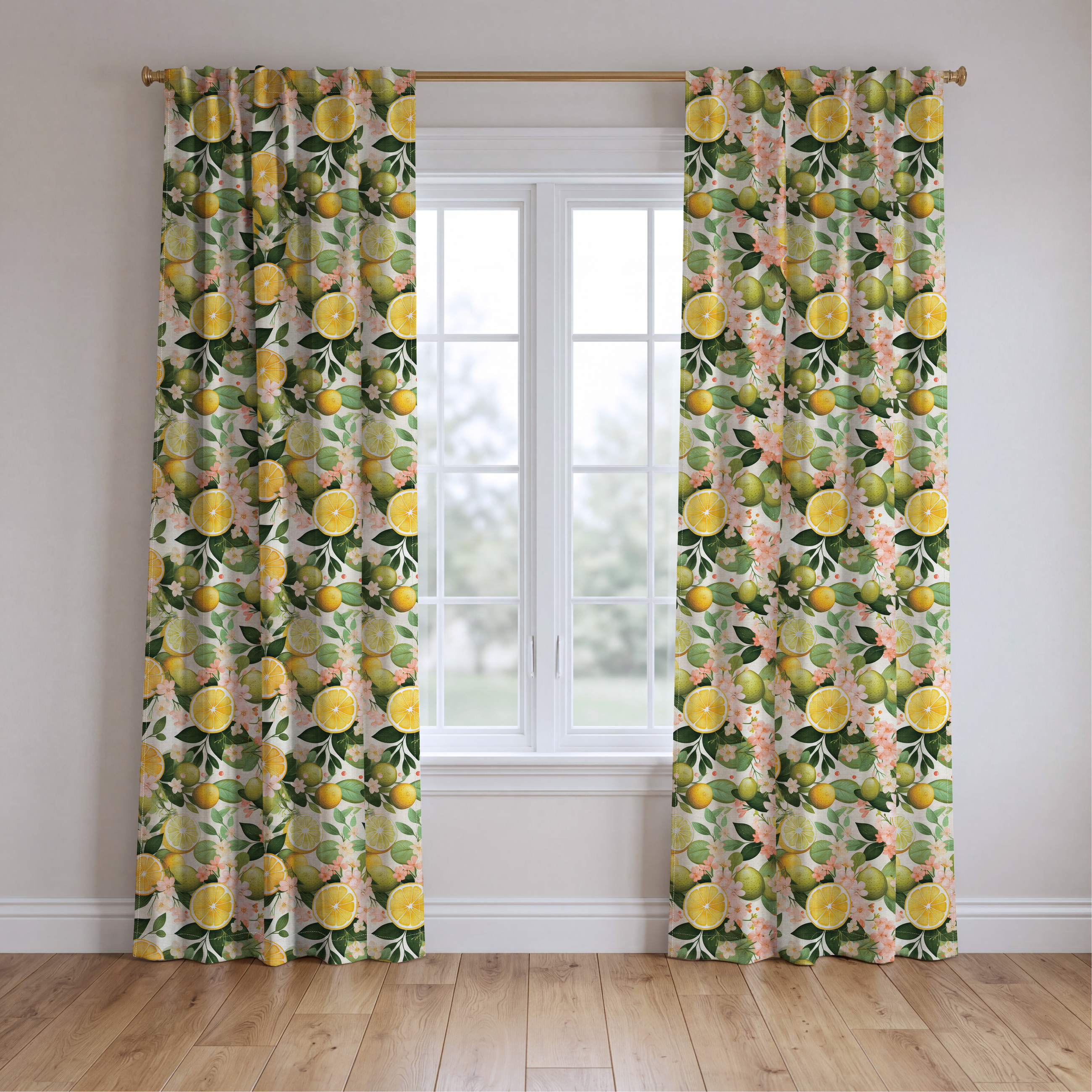 Lemonade Dreamscape - Drapery — two panels