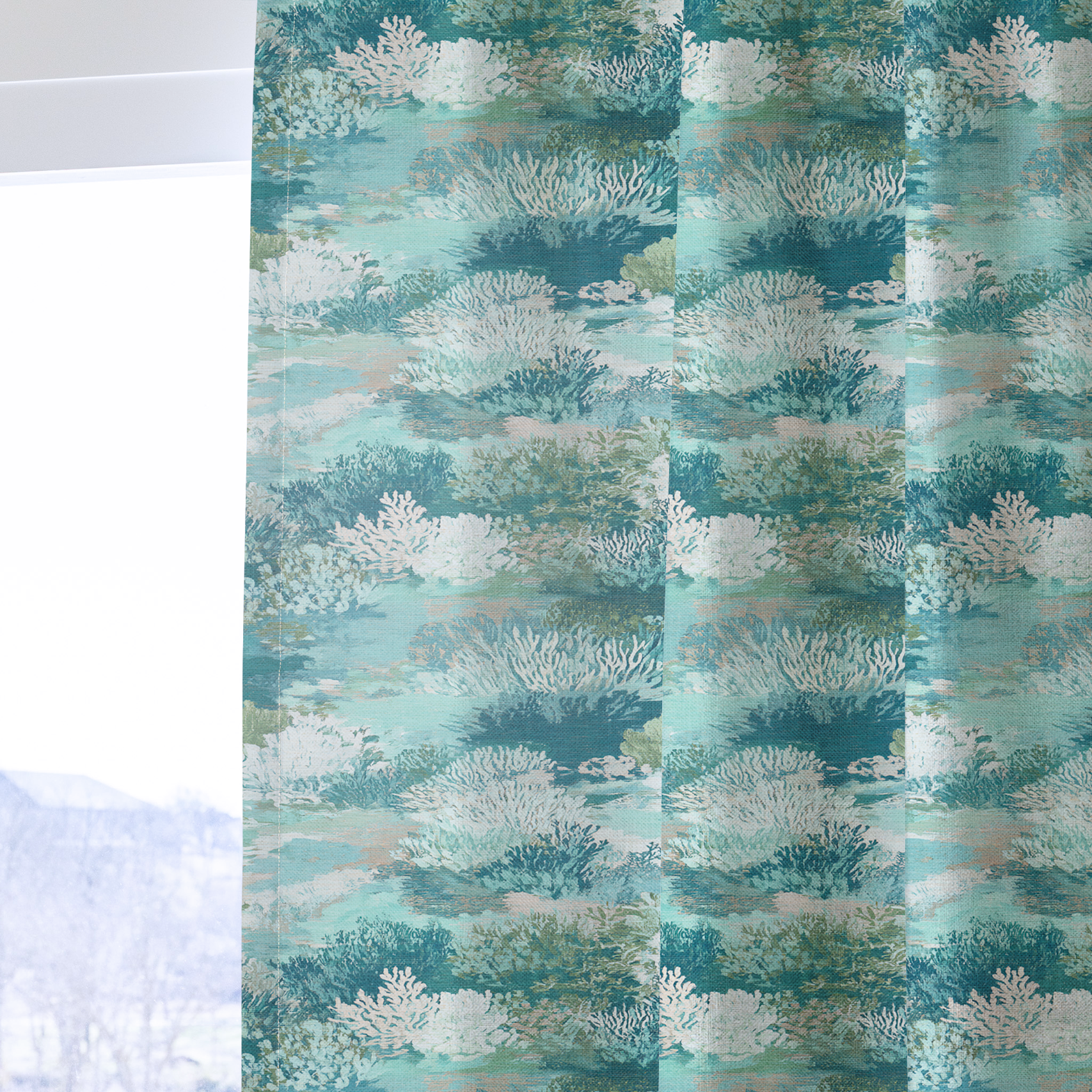 Atlantic Terrace - Drapery — one panel